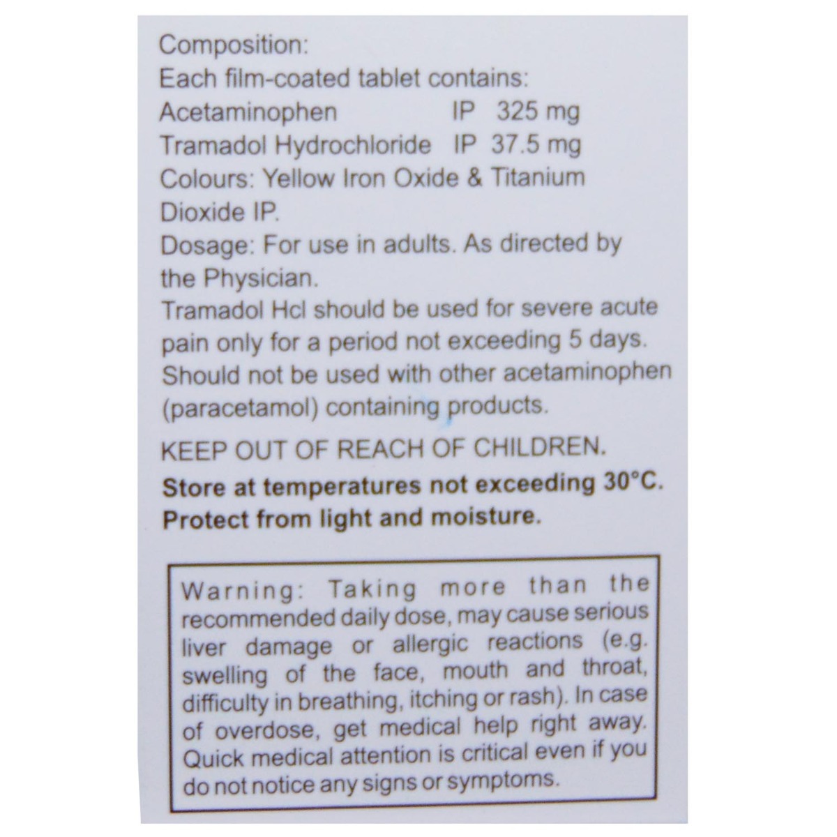 PT 325 TABLET 10'S, Pack of 10 TabletS PT 325 TABLET 10'S, Pack of 10 TabletS