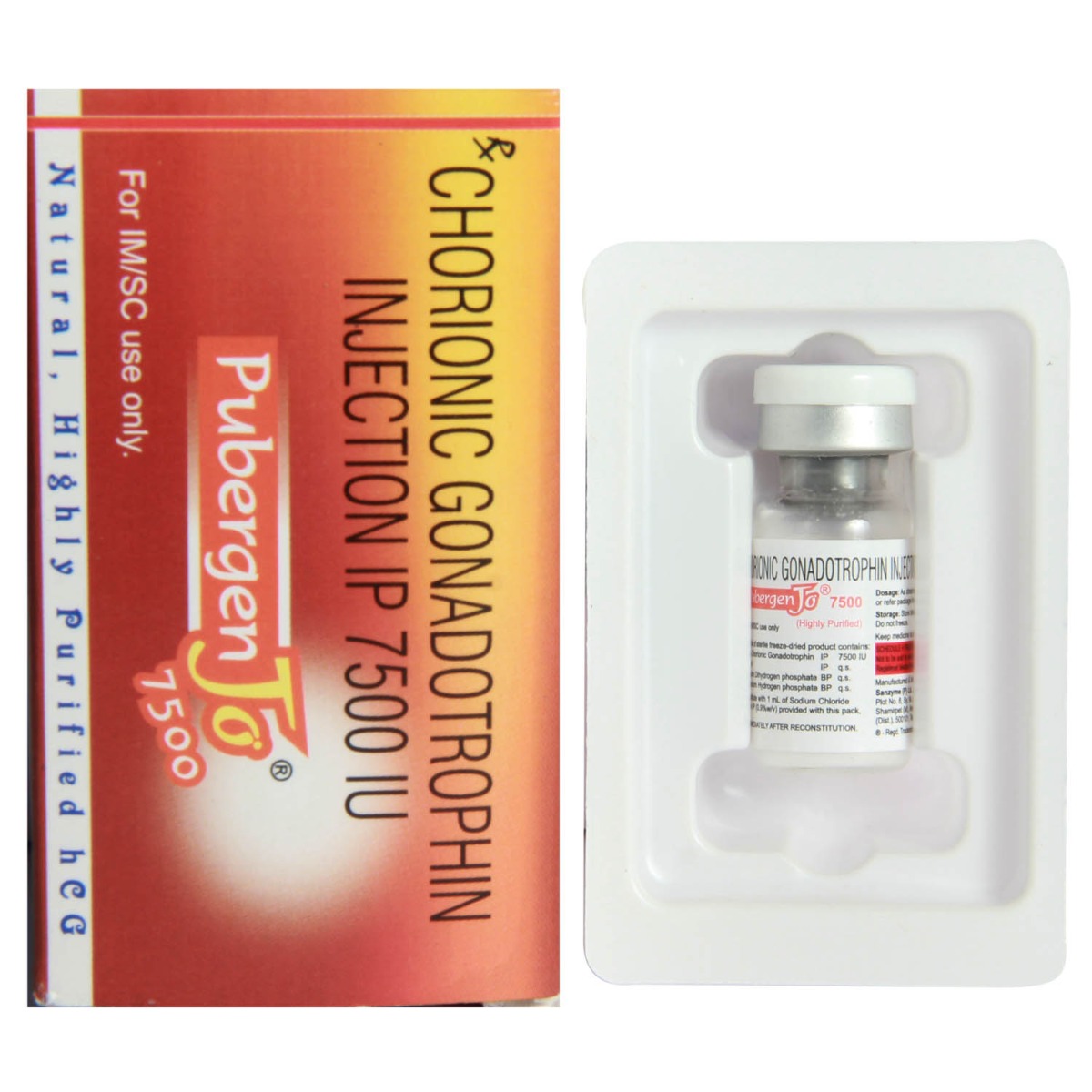 PUBERGEN JO 7500I.U INJECTION, Pack of 1 injection PUBERGEN JO 7500I.U INJECTION, Pack of 1 injection