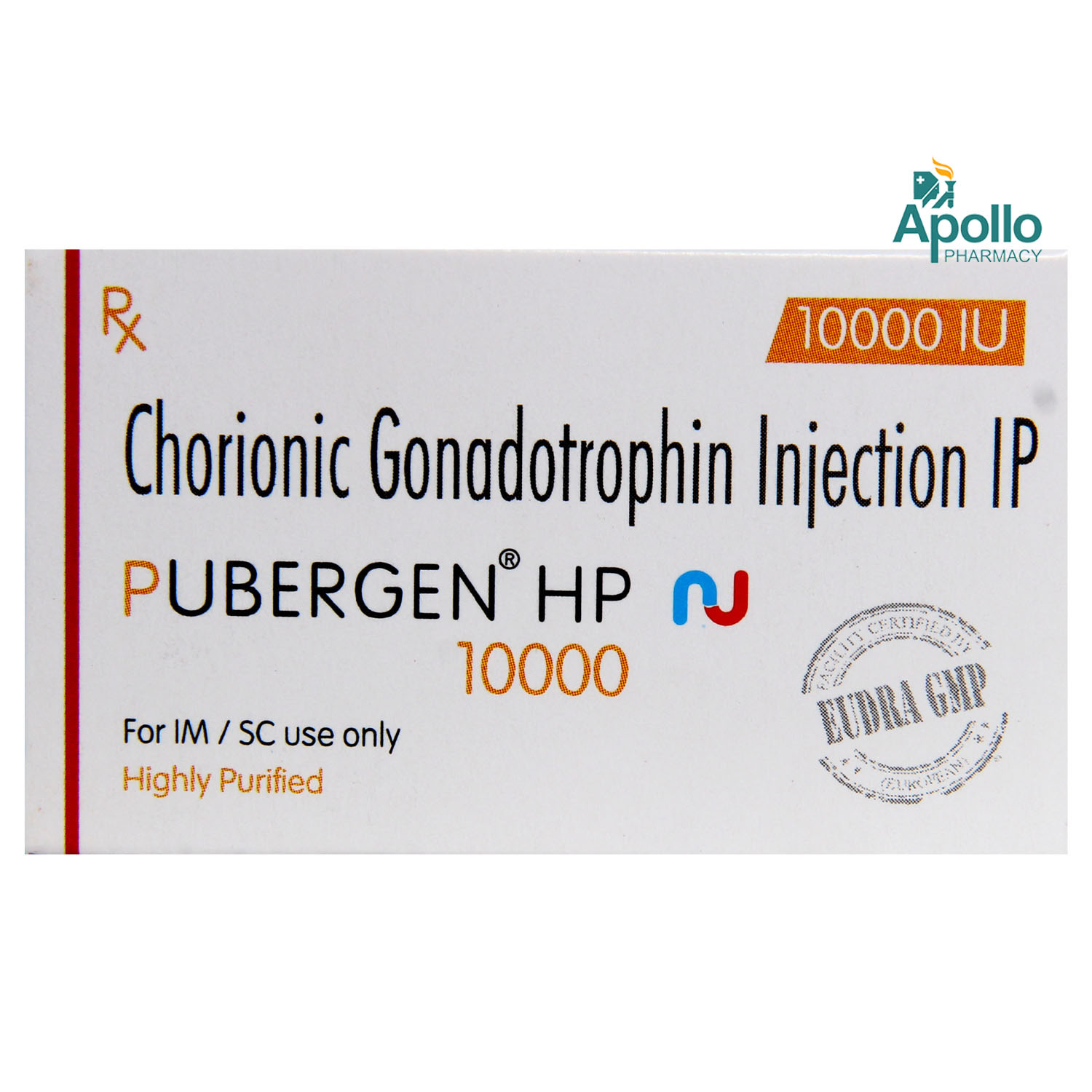 Pubergen HP 10000 Injection 1's, Pack of 1 Injection Pubergen HP 10000 Injection 1's, Pack of 1 Injection