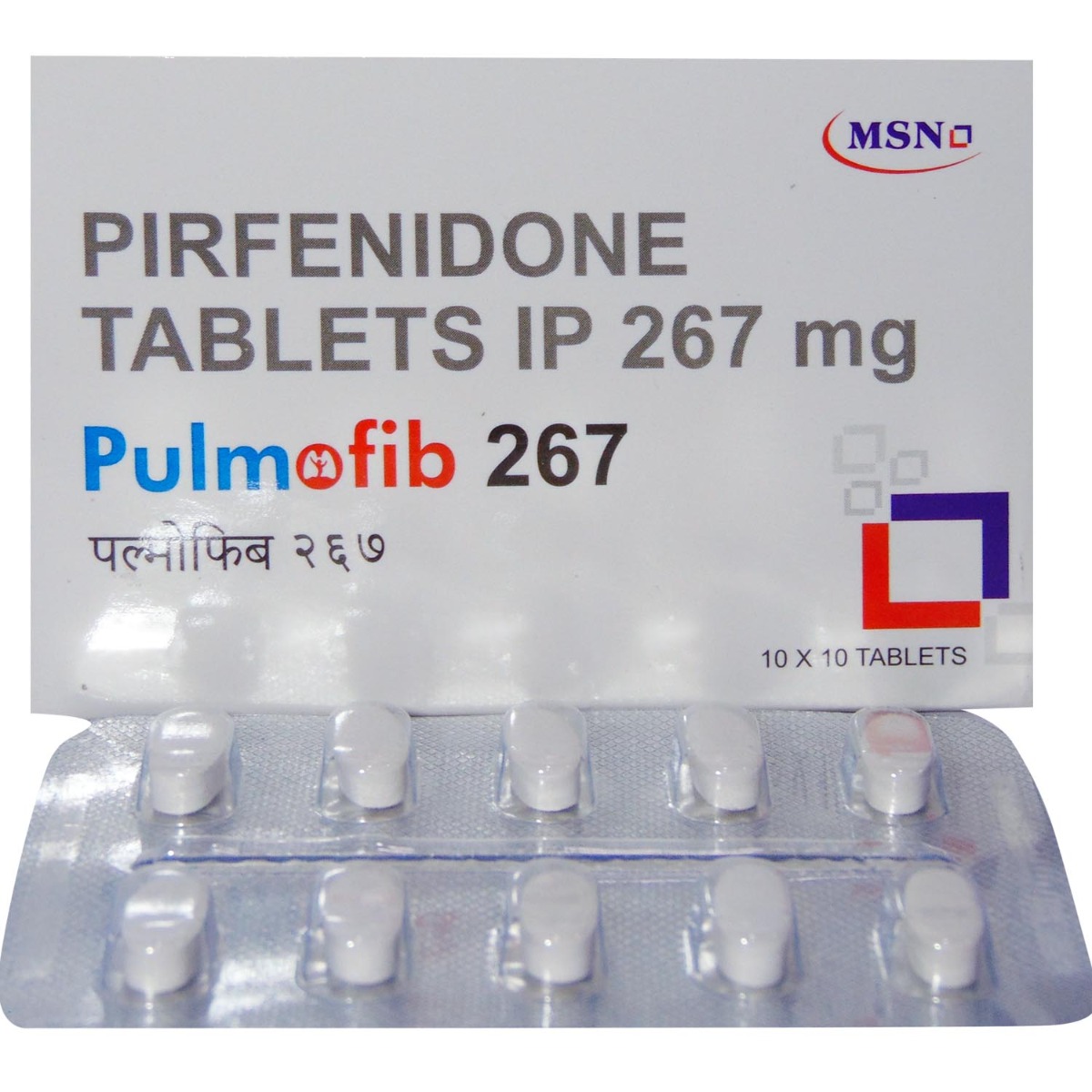 Pulmofib 267 Tablet 10's, Pack of 10 TABLETS Pulmofib 267 Tablet 10's, Pack of 10 TABLETS