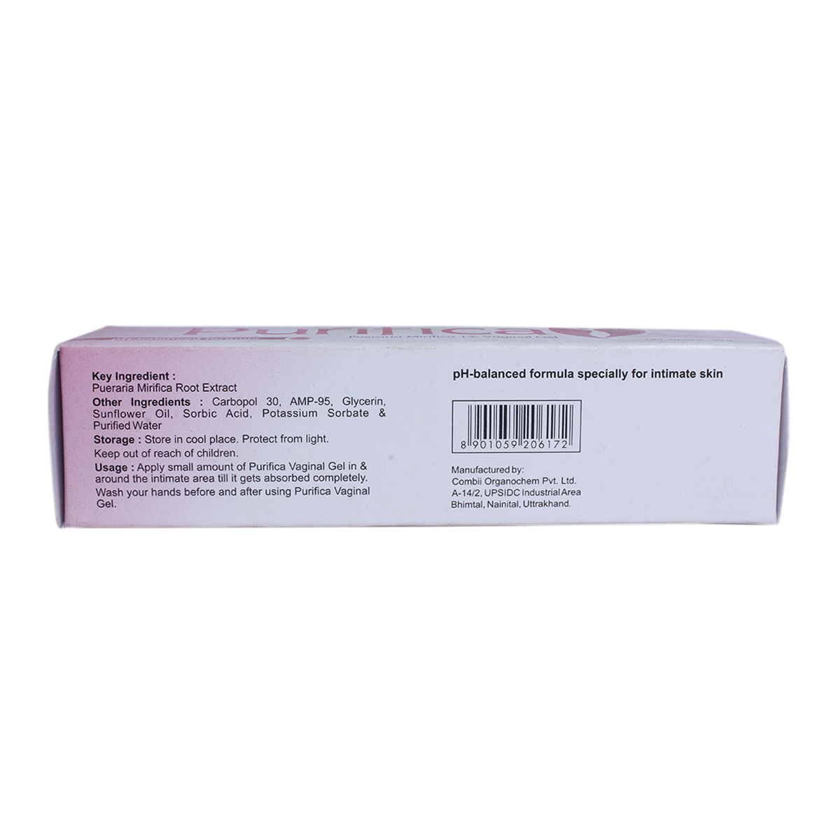 Purifica 1% Vaginal Gel 30 gm, Pack of 1 GEL Purifica 1% Vaginal Gel 30 gm, Pack of 1 GEL