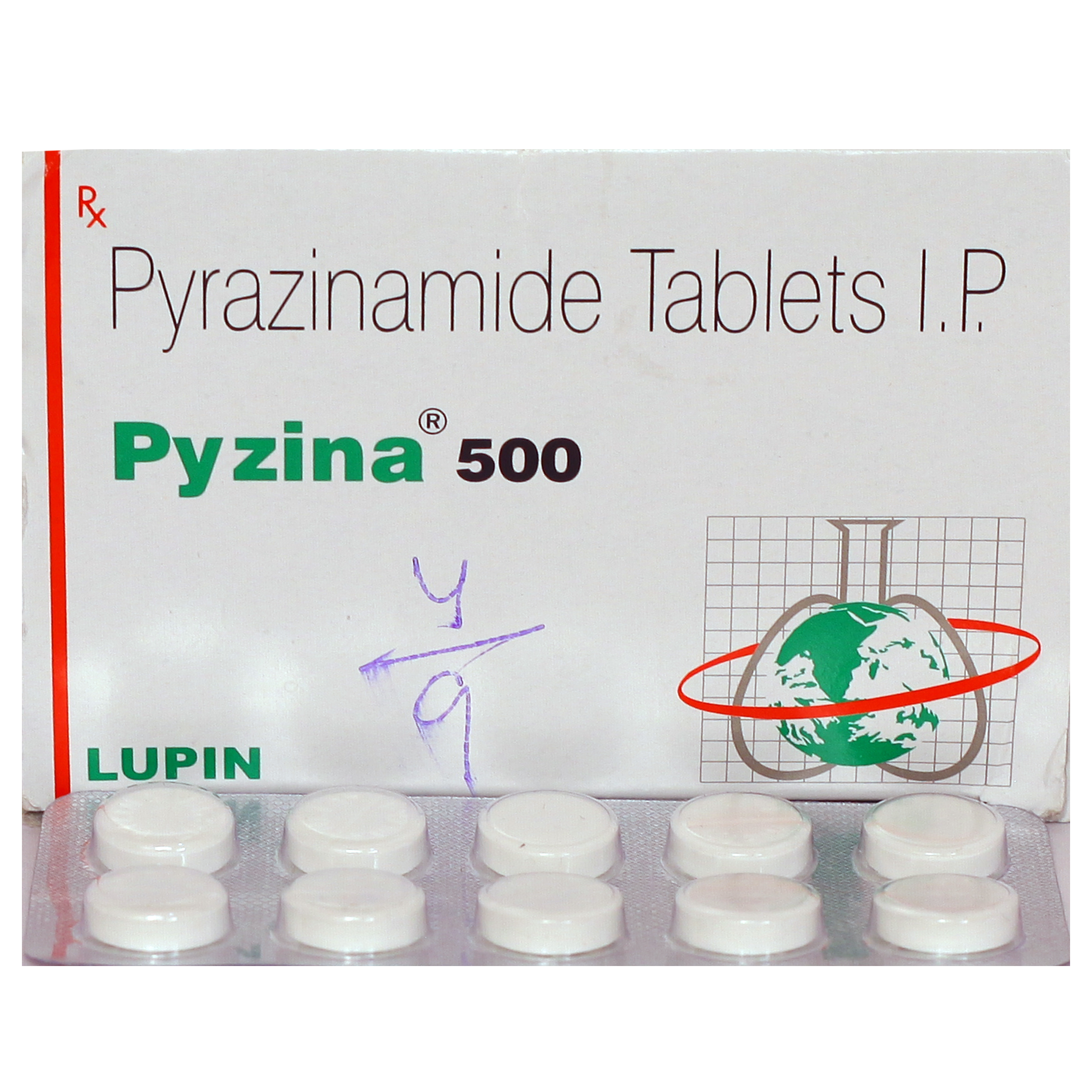 Pyzina 500 Tablet 10's, Pack of 10 TABLETS Pyzina 500 Tablet 10's, Pack of 10 TABLETS