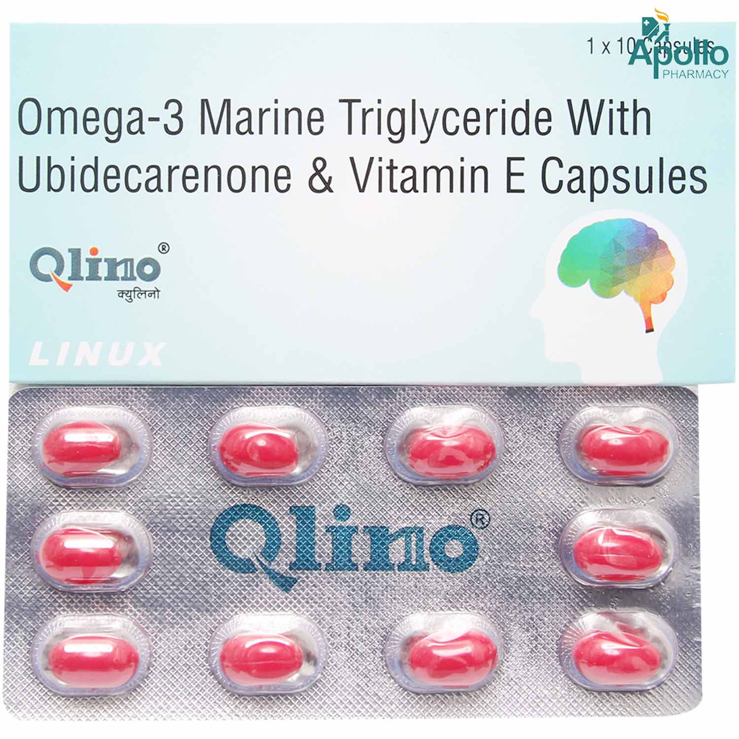 Qlino Capsule 10's, Pack of 10 CAPSULES Qlino Capsule 10's, Pack of 10 CAPSULES
