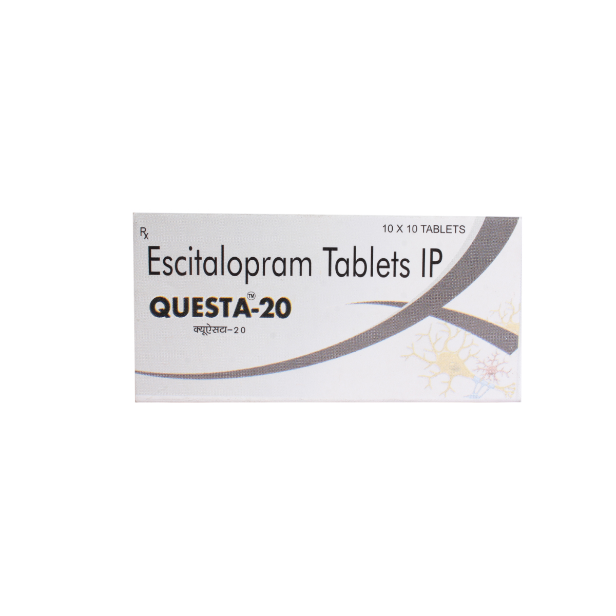 Questa 20 mg Tablet 10's, Pack of 10 TabletS Questa 20 mg Tablet 10's, Pack of 10 TabletS