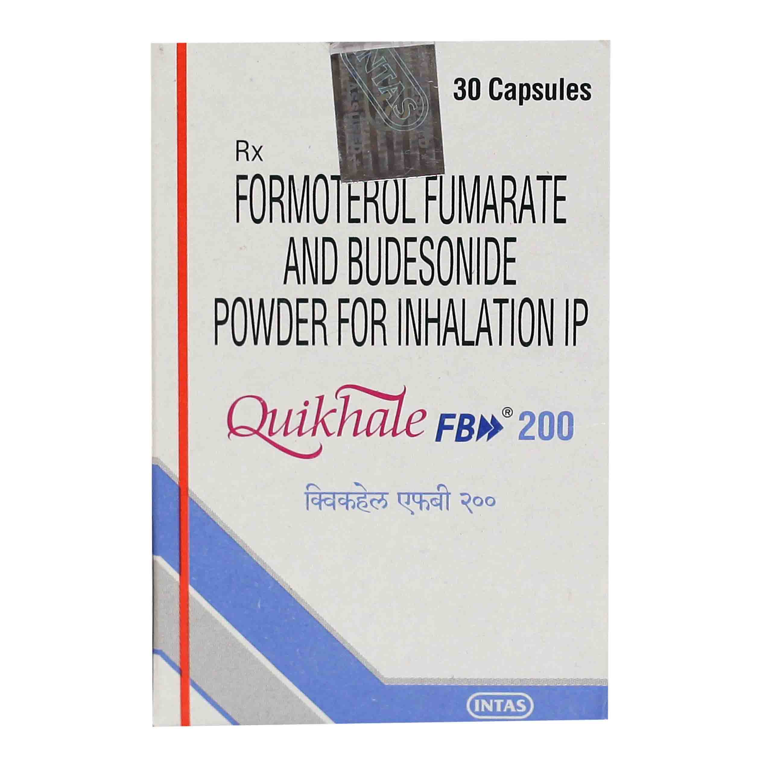 Quikhale FB 200 Inhalar 120 mdi, Pack of 1 INHALER Quikhale FB 200 Inhalar 120 mdi, Pack of 1 INHALER