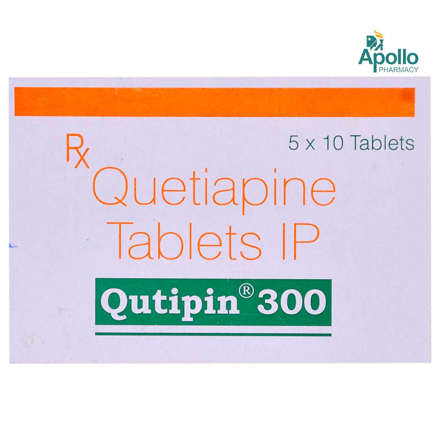 Qutipin 300 Tablet 10's, Pack of 10 TABLETS Qutipin 300 Tablet 10's, Pack of 10 TABLETS