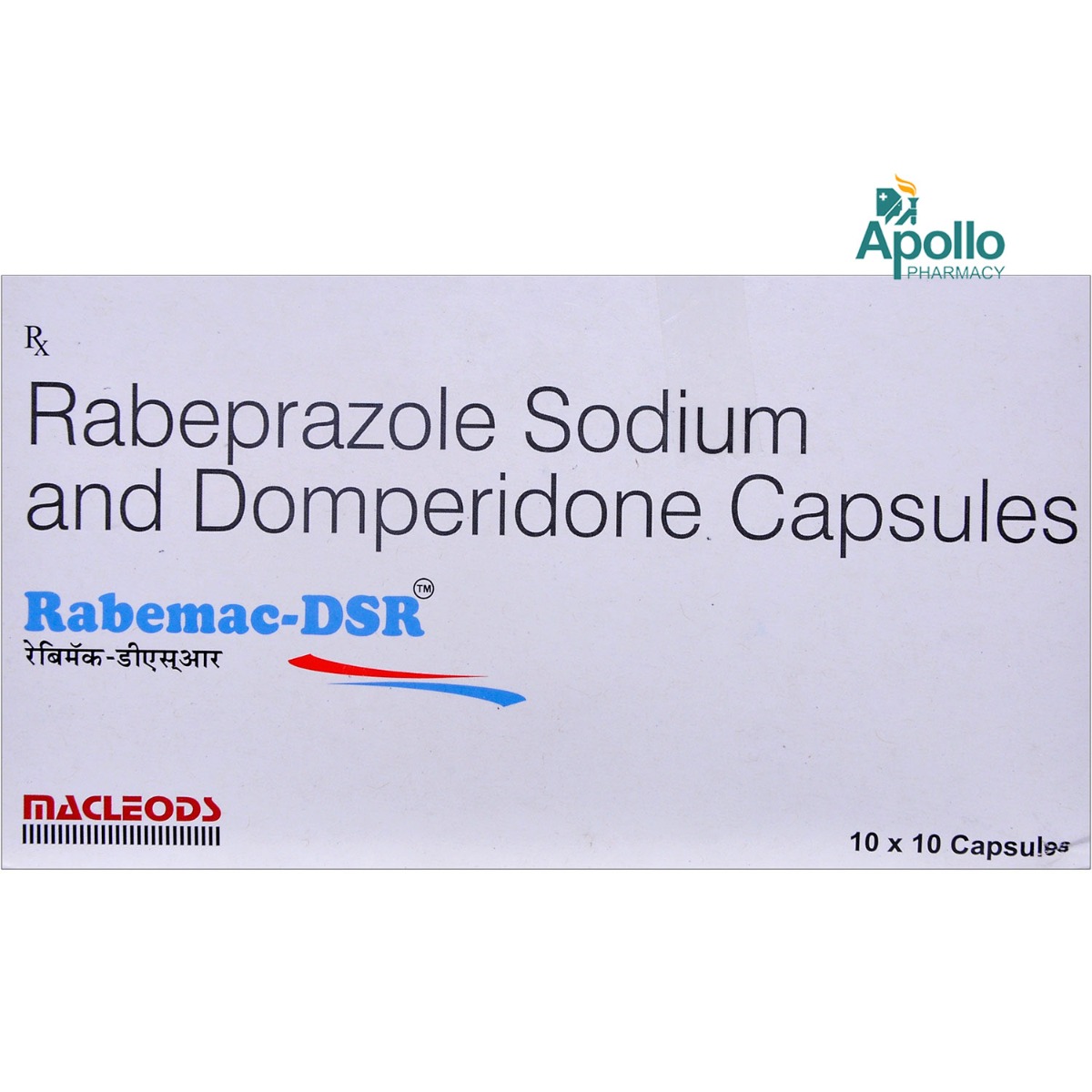 Rabemac-DSR Capsule 10's, Pack of 10 CAPSULES Rabemac-DSR Capsule 10's, Pack of 10 CAPSULES