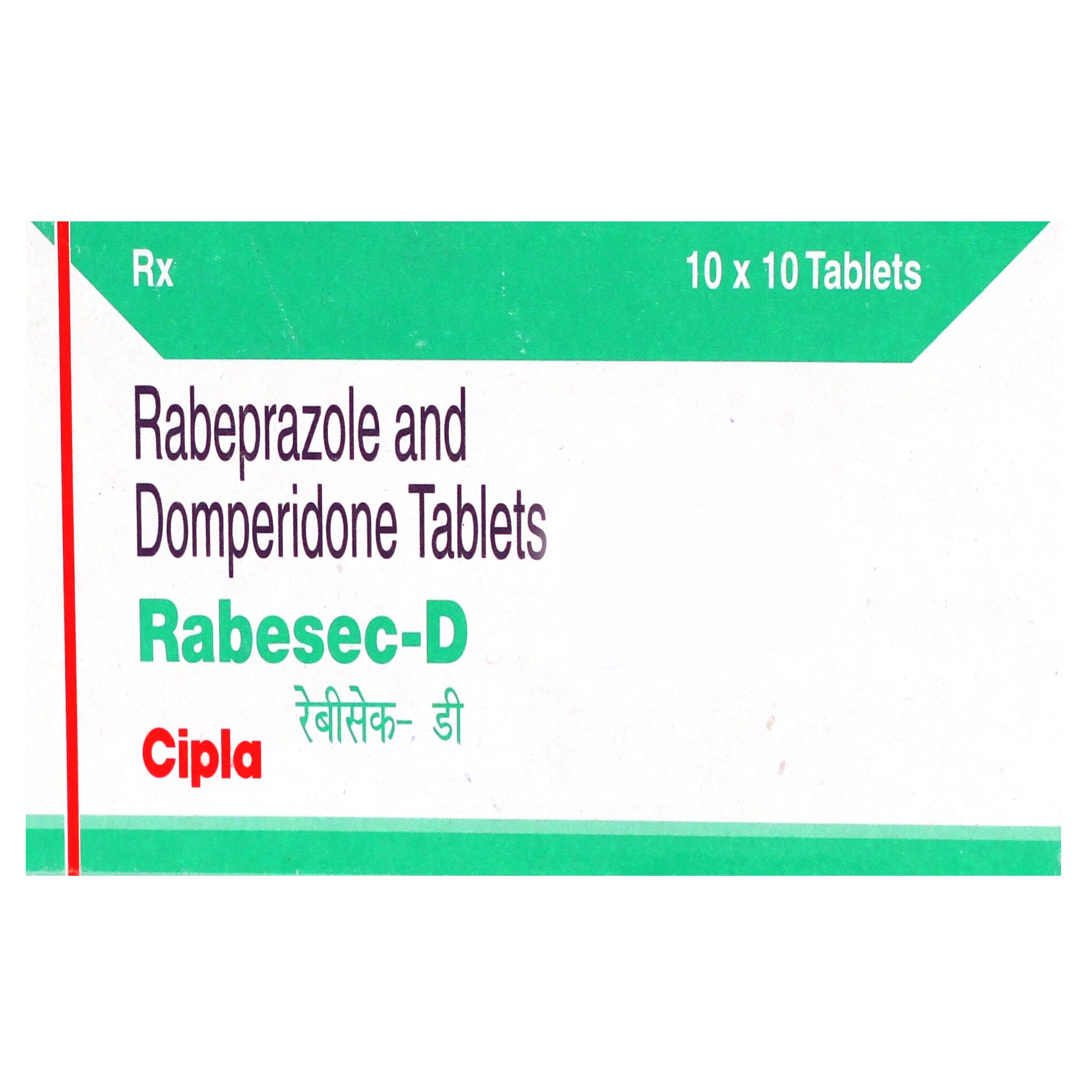 Rabesec-D Tablet 10's, Pack of 10 Rabesec-D Tablet 10's, Pack of 10