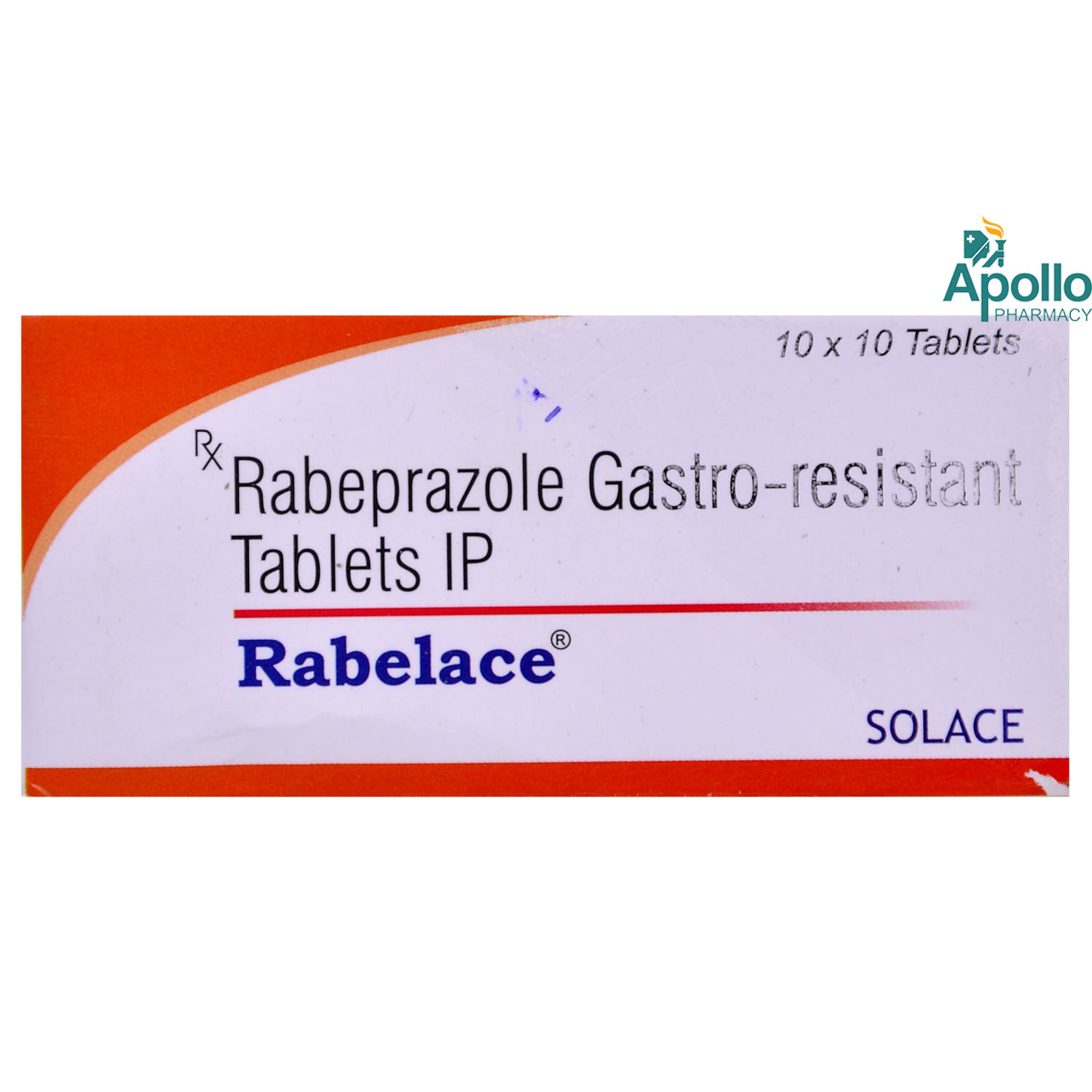 RABELACE 20MG TABLET, Pack of 10 TABLETS RABELACE 20MG TABLET, Pack of 10 TABLETS