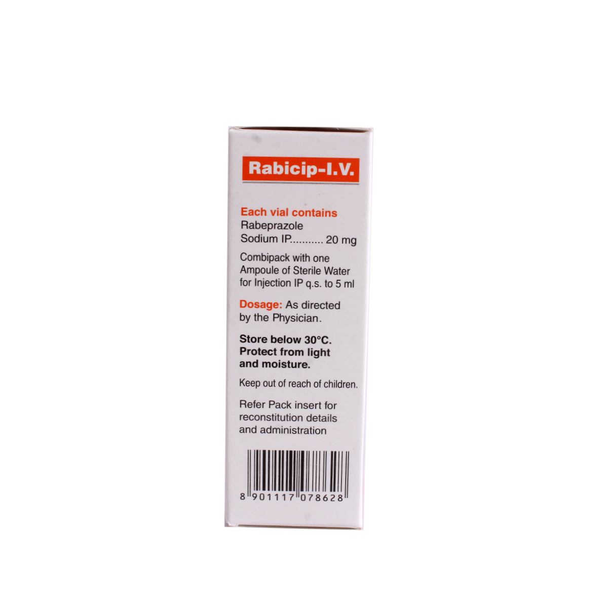 RABICIP I.V INJECTION 5 ml, Pack of 1 INJECTION RABICIP I.V INJECTION 5 ml, Pack of 1 INJECTION