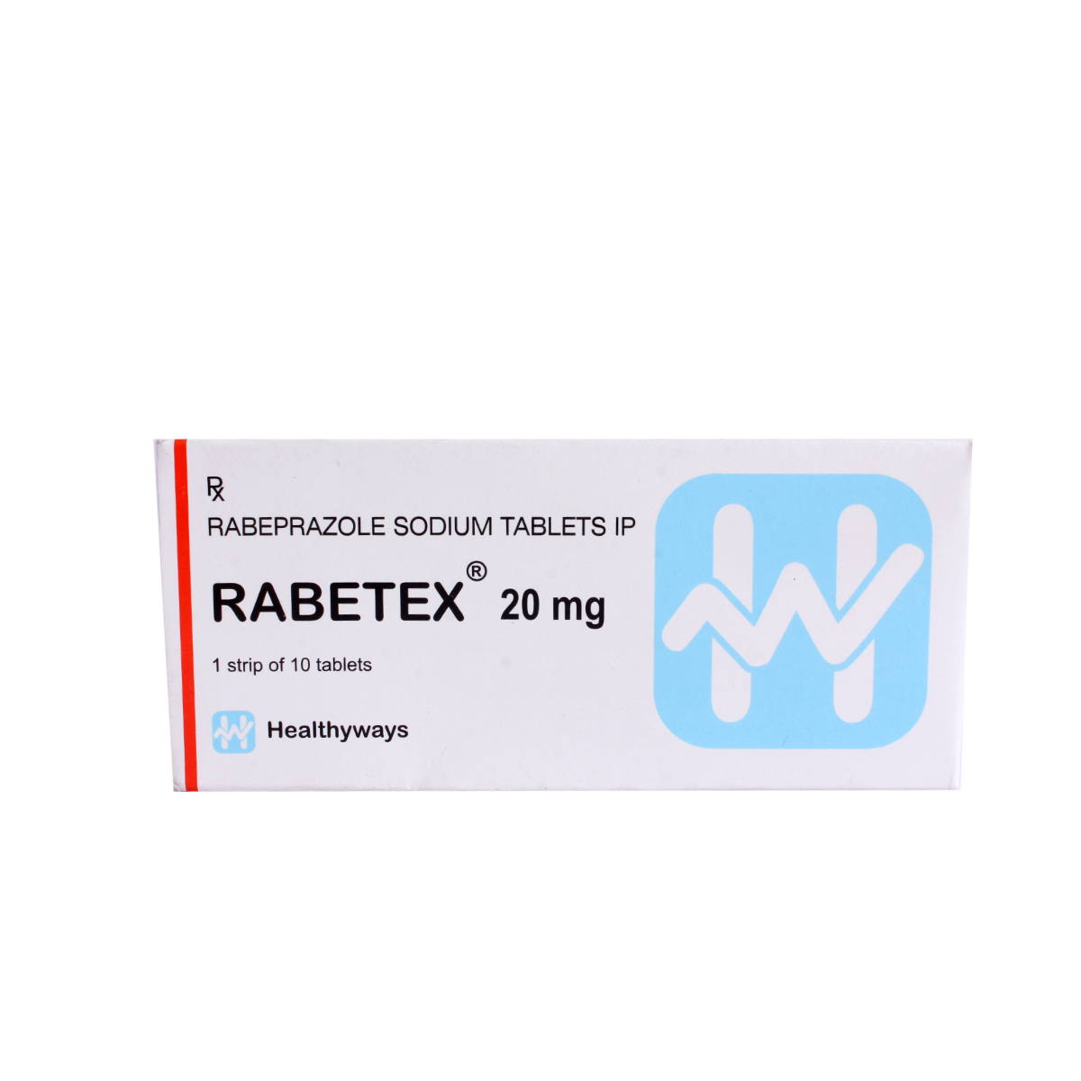 RABETEX 20MG TABLET, Pack of 10 RABETEX 20MG TABLET, Pack of 10