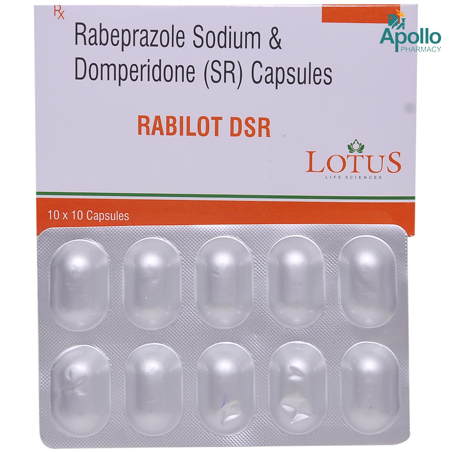 Rabilot DSR Tablet 10's, Pack of 10 TABLETS Rabilot DSR Tablet 10's, Pack of 10 TABLETS