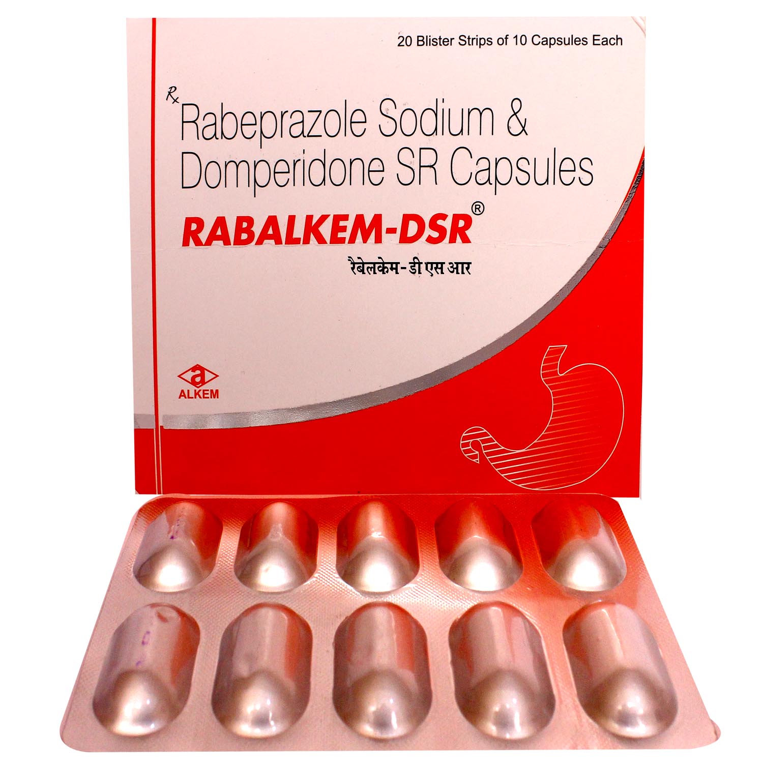 Rabcer DSR Capsule 10's, Pack of 10 CAPSULES Rabcer DSR Capsule 10's, Pack of 10 CAPSULES
