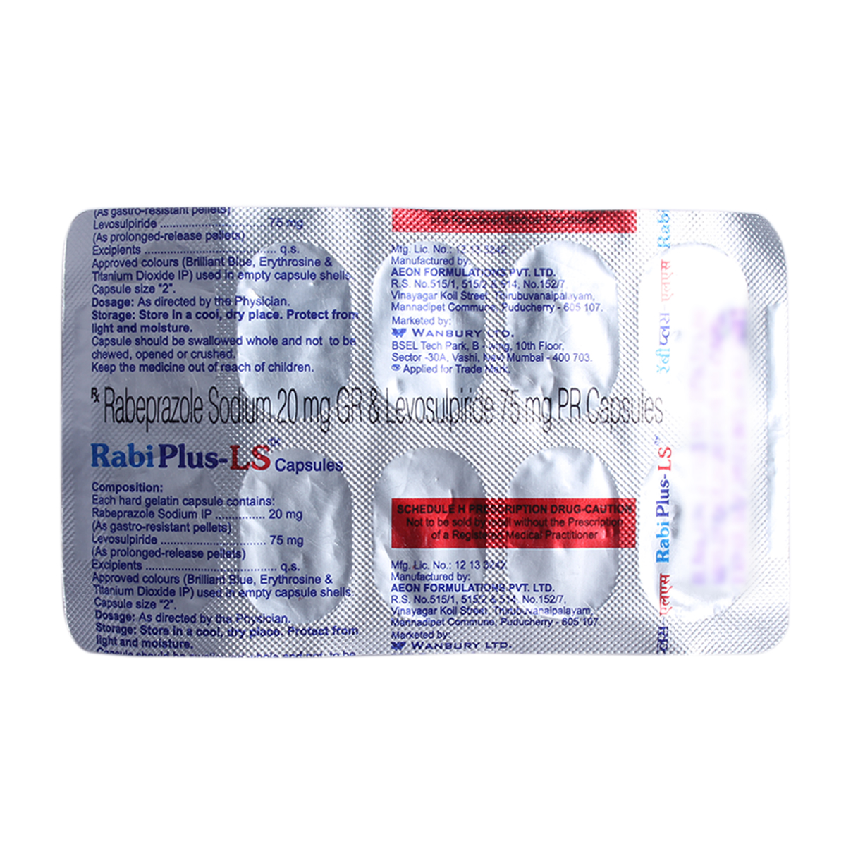 RABIPLUS LS CAPSULE, Pack of 10 RABIPLUS LS CAPSULE, Pack of 10