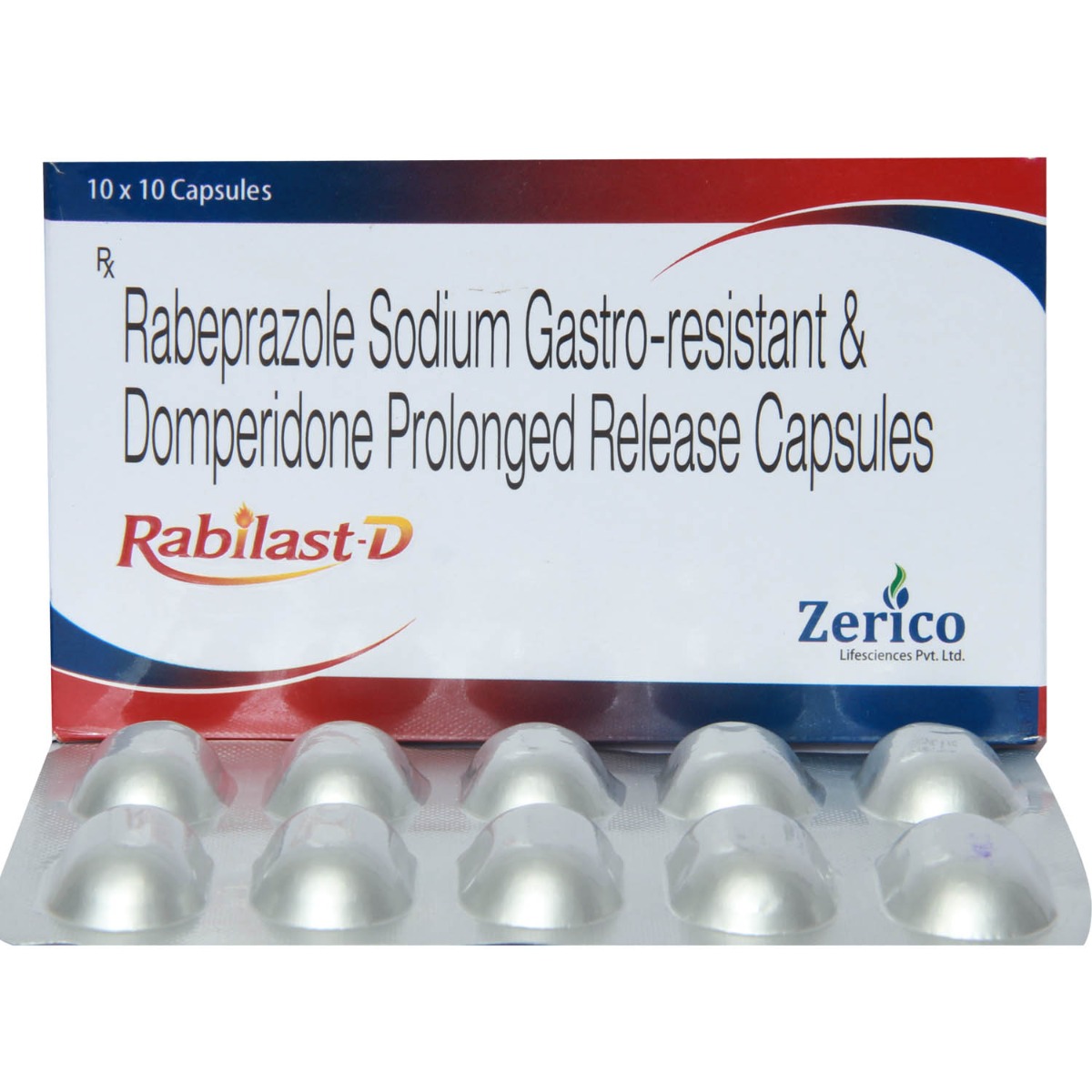 Rabilast D Capsule 10's, Pack of 10 Rabilast D Capsule 10's, Pack of 10