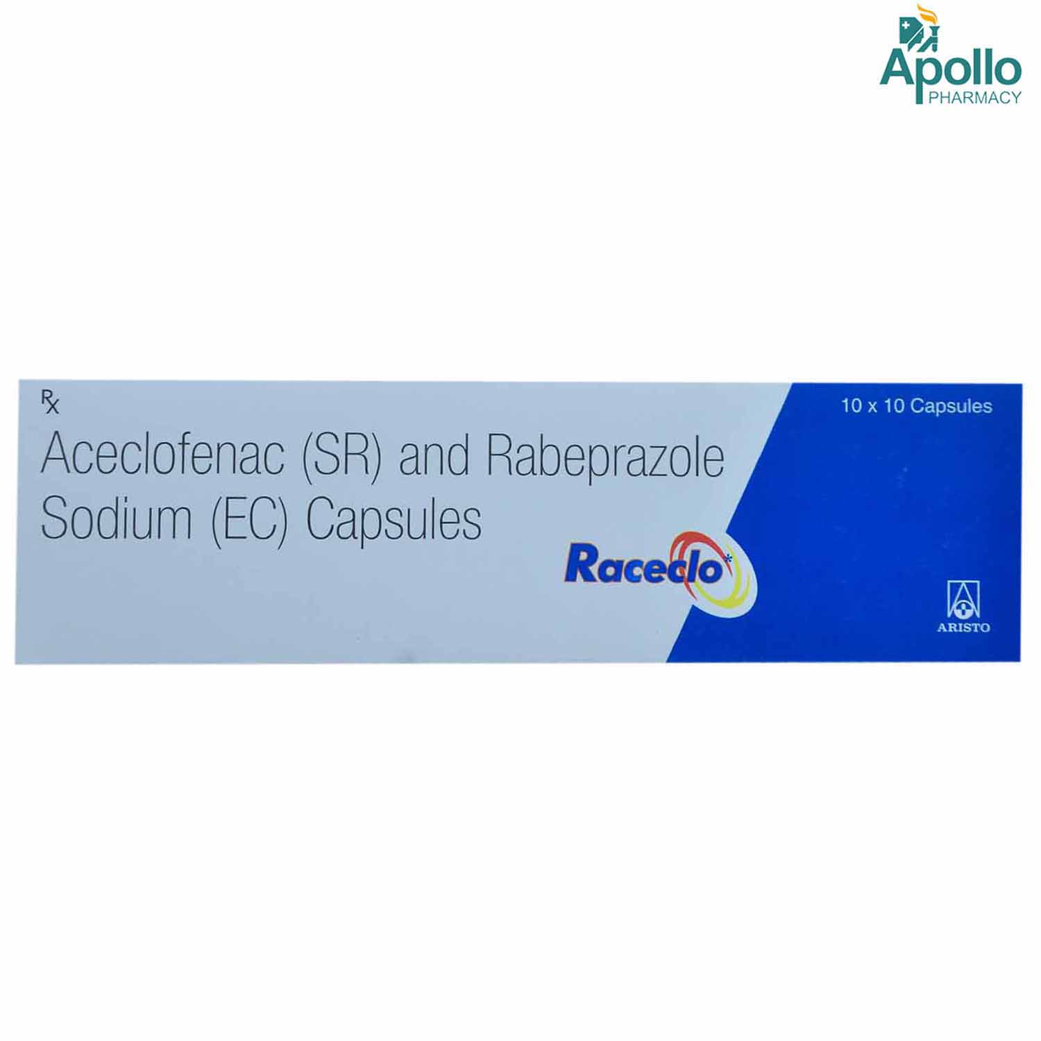 Raceclo Capsule 10's, Pack of 10 CAPSULES Raceclo Capsule 10's, Pack of 10 CAPSULES