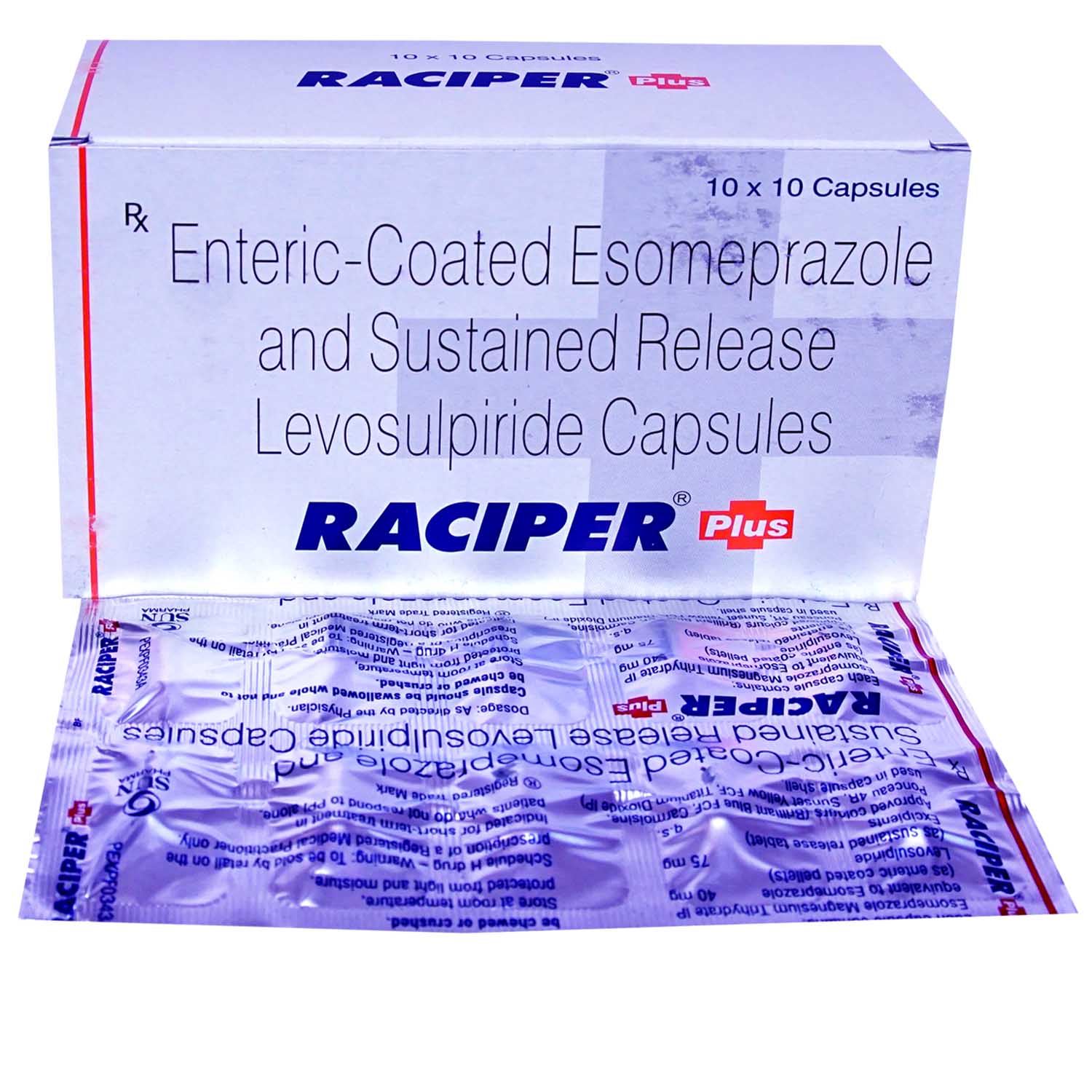 Raciper Plus Capsule 10's, Pack of 10 CAPSULES Raciper Plus Capsule 10's, Pack of 10 CAPSULES
