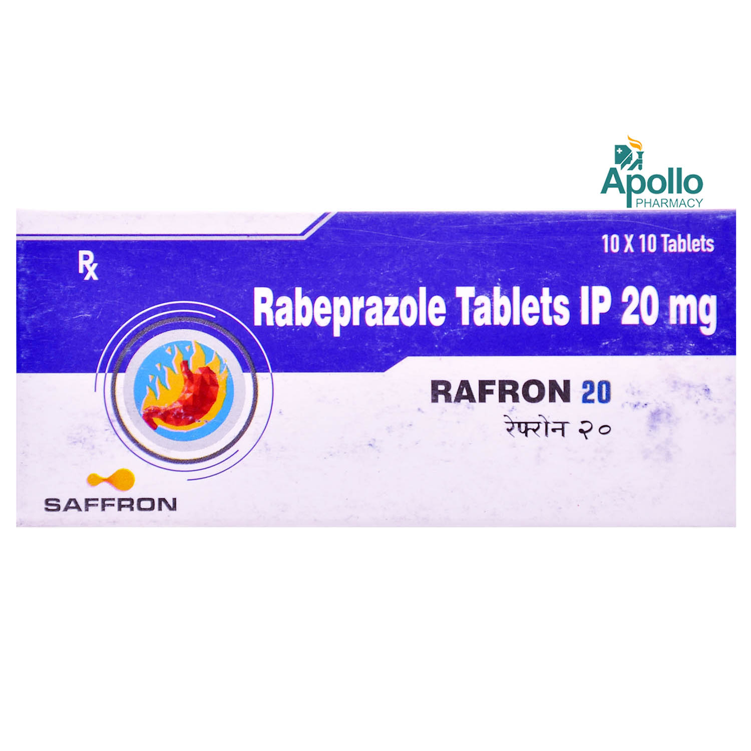 Rafron 20 Tablet 10's, Pack of 10 TABLETS Rafron 20 Tablet 10's, Pack of 10 TABLETS