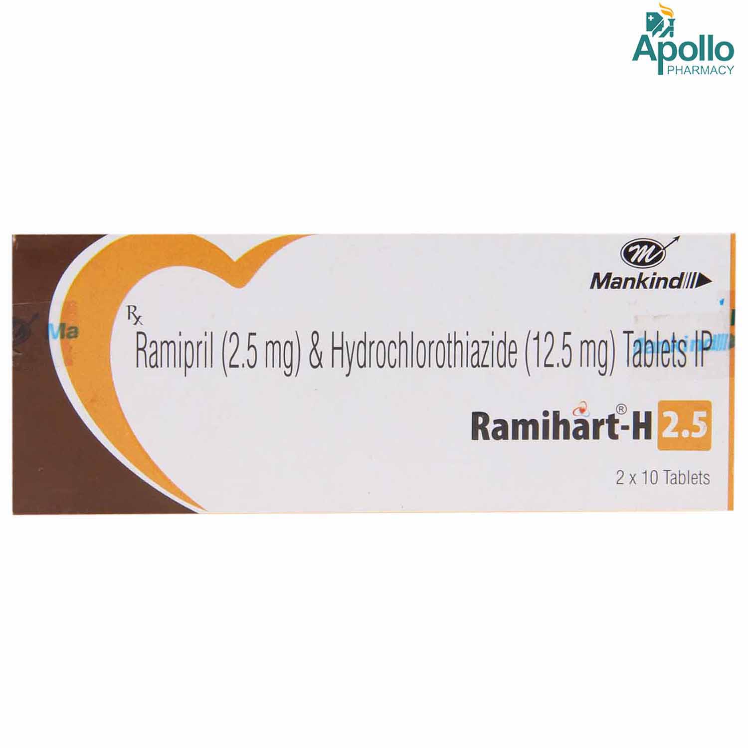 Ramihart H 2.5 Tablet 10's, Pack of 10 Ramihart H 2.5 Tablet 10's, Pack of 10