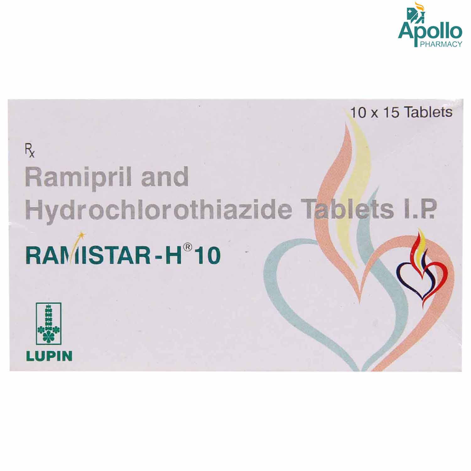 Ramistar H 10 Tablet 15's, Pack of 15 TABLETS Ramistar H 10 Tablet 15's, Pack of 15 TABLETS