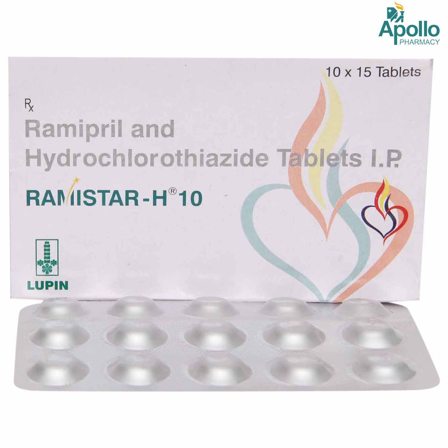 Ramistar H 10 Tablet 15's, Pack of 15 TABLETS Ramistar H 10 Tablet 15's, Pack of 15 TABLETS