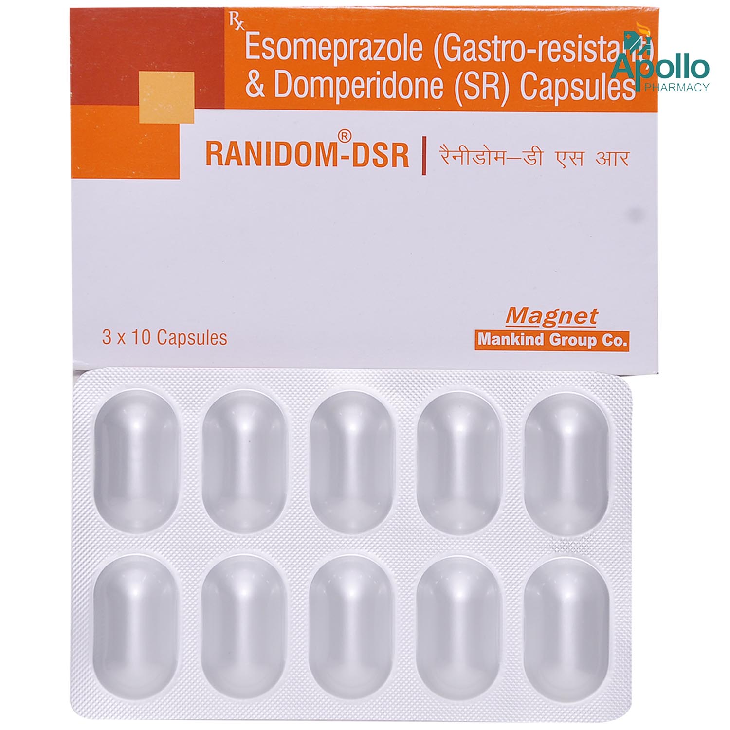 Ranidom-DSR Capsule 10's, Pack of 10 CAPSULES Ranidom-DSR Capsule 10's, Pack of 10 CAPSULES