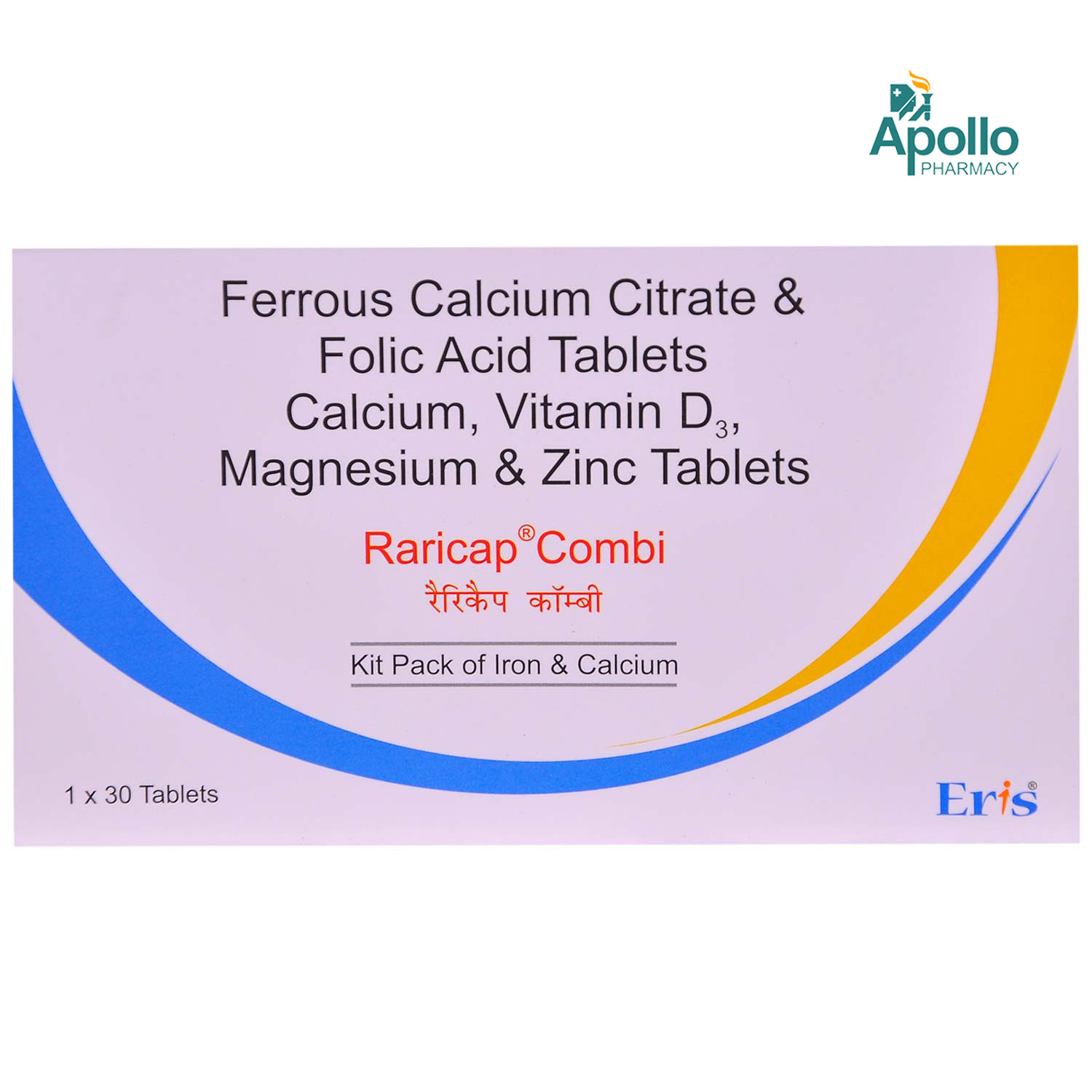 Raricap Combi Pack Tablet 30's, Pack of 30 Raricap Combi Pack Tablet 30's, Pack of 30