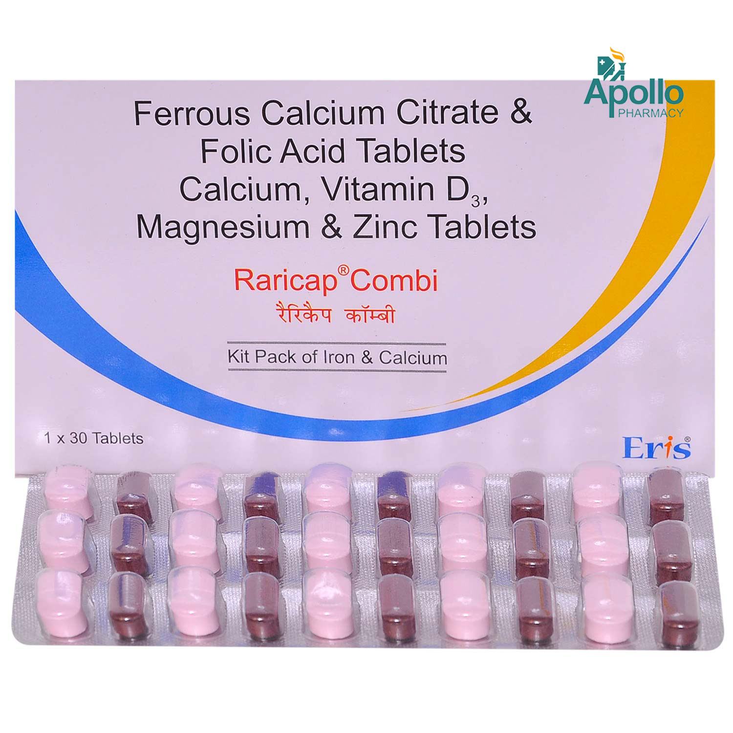 Raricap Combi Pack Tablet 30's, Pack of 30 Raricap Combi Pack Tablet 30's, Pack of 30