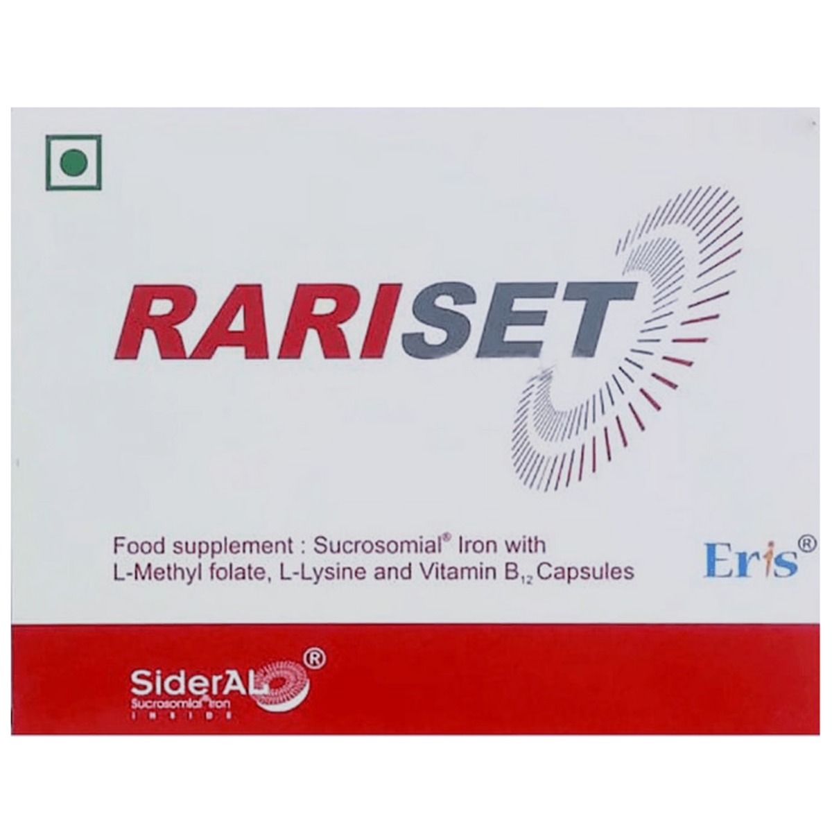 Rariset Capsule 10's, Pack of 10 CAPSULES Rariset Capsule 10's, Pack of 10 CAPSULES