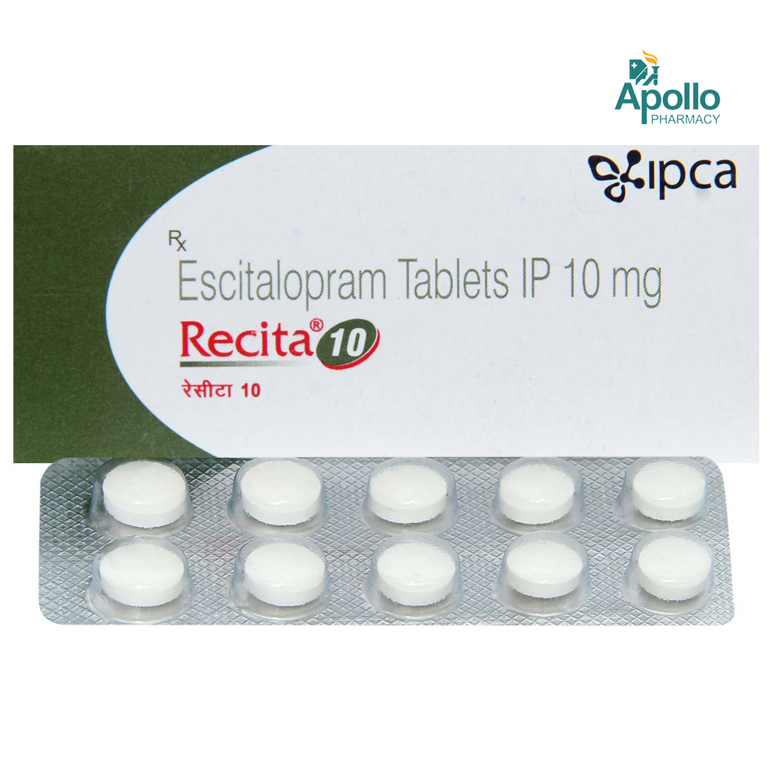 Recita 10 Tablet 10's, Pack of 10 TABLETS Recita 10 Tablet 10's, Pack of 10 TABLETS