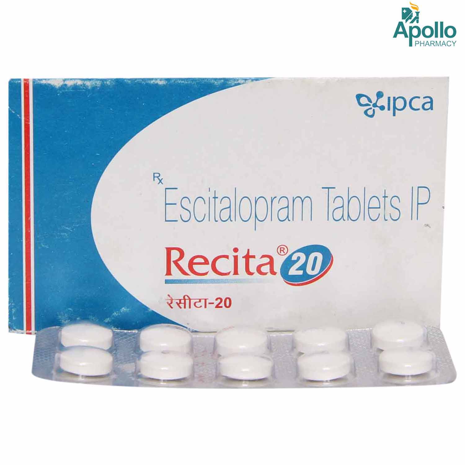 Recita 20 Tablet 10's, Pack of 10 TABLETS Recita 20 Tablet 10's, Pack of 10 TABLETS