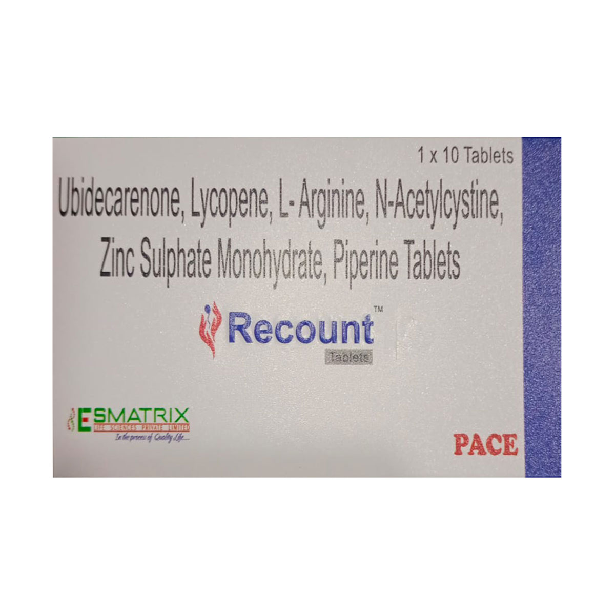 Recount Capsule 10's, Pack of 10 CAPSULES Recount Capsule 10's, Pack of 10 CAPSULES