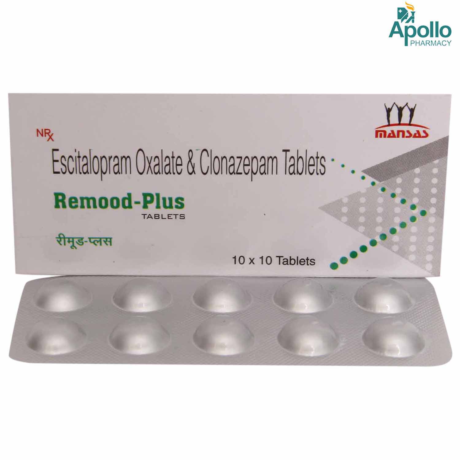 REMOOD PLUS TABLET, Pack of 10 TABLETS REMOOD PLUS TABLET, Pack of 10 TABLETS