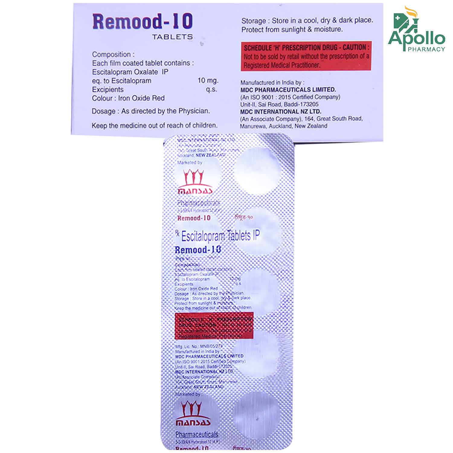 Remood 10 Tablet 10's, Pack of 10 TABLETS Remood 10 Tablet 10's, Pack of 10 TABLETS