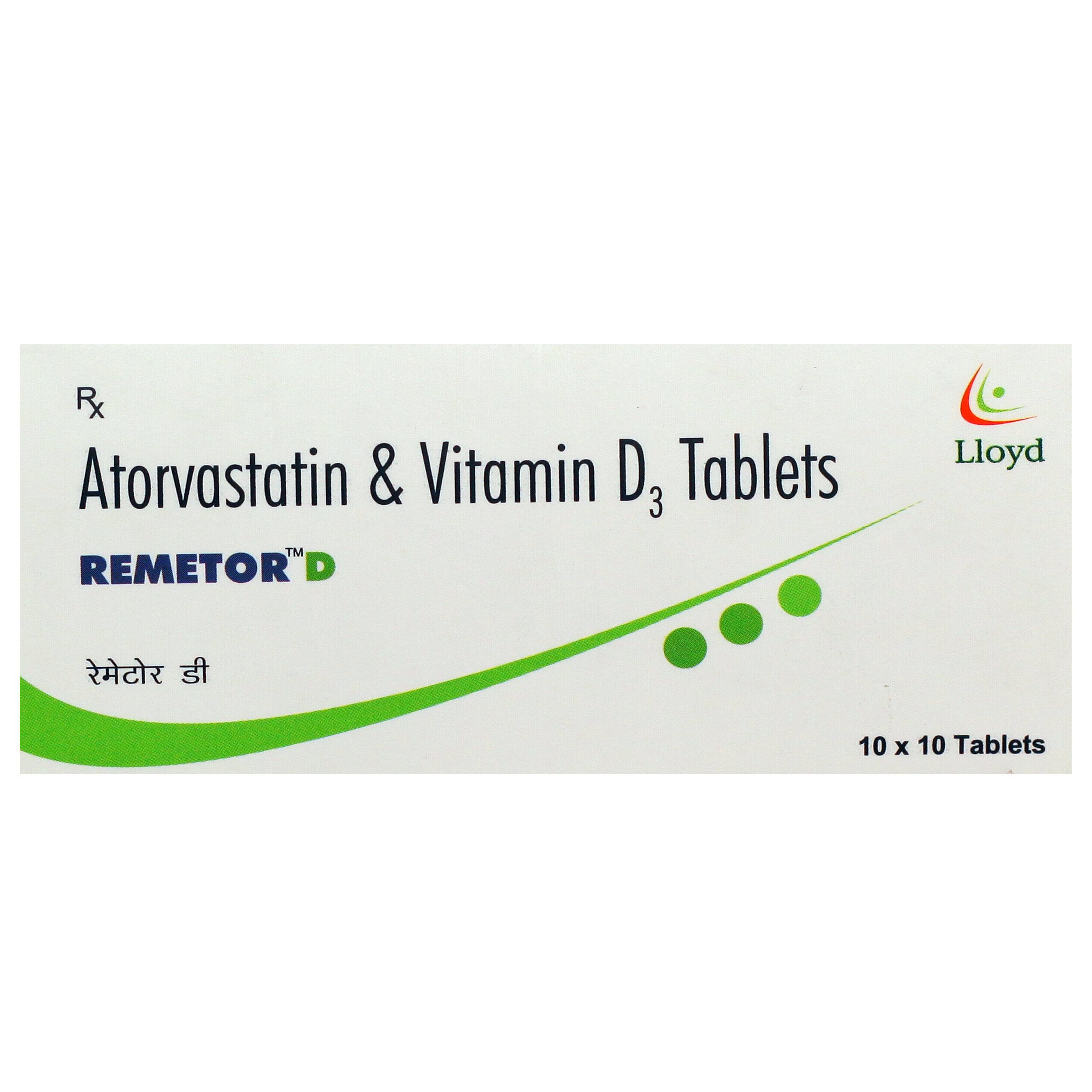 Remetor D Tablet 10's, Pack of 10 Remetor D Tablet 10's, Pack of 10