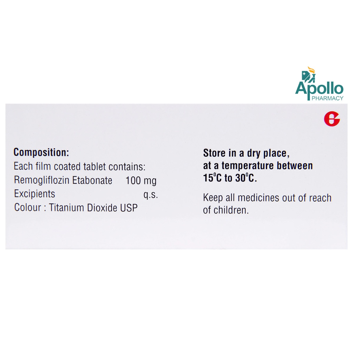 Remo-Zen 100 mg Tablet 10's, Pack of 10 TABLETS Remo-Zen 100 mg Tablet 10's, Pack of 10 TABLETS