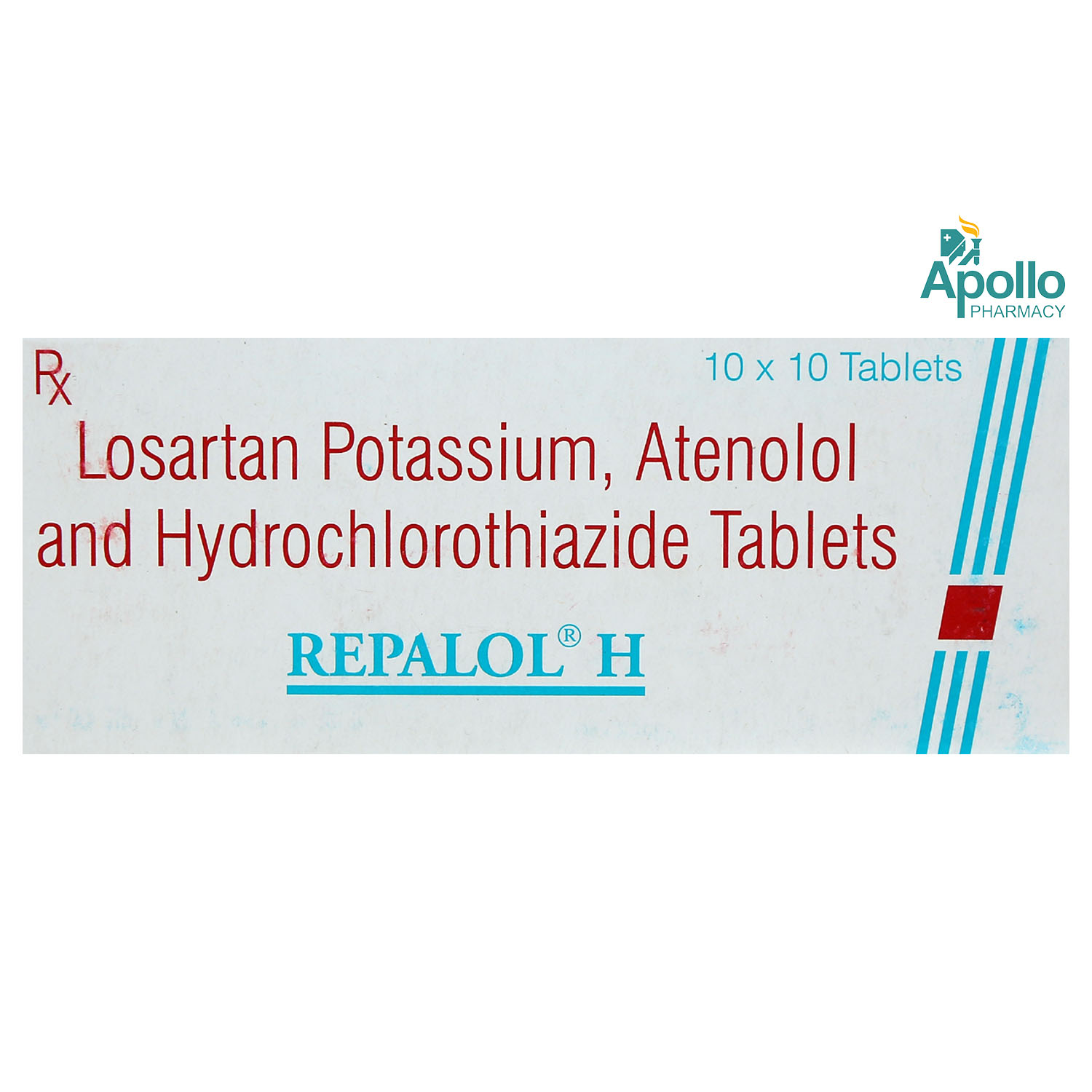 Buy Repalol H Tablet 10's Online