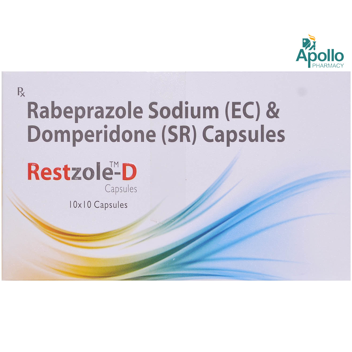 Restzole-D Capsule 10's, Pack of 10 CAPSULES Restzole-D Capsule 10's, Pack of 10 CAPSULES