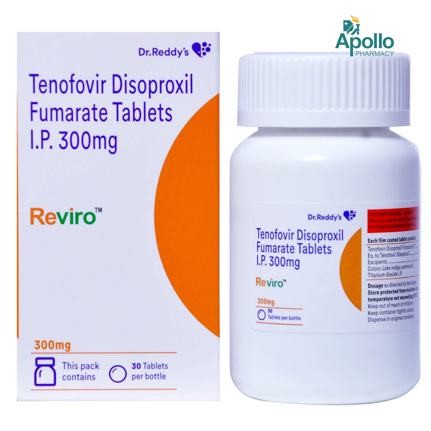 Reviro 300mg Tablet 30's, Pack of 1 TABLET Reviro 300mg Tablet 30's, Pack of 1 TABLET