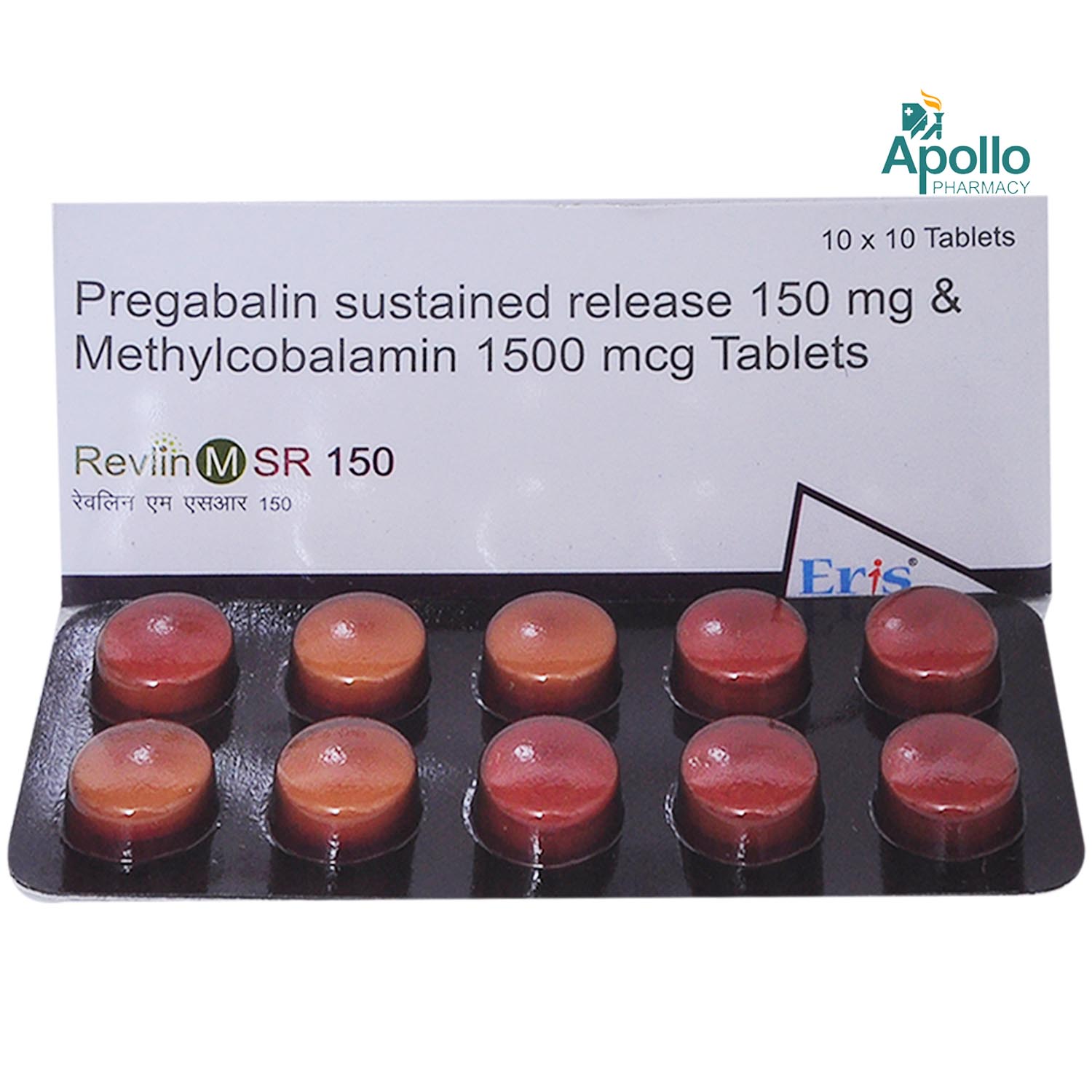 Revlin M SR 150 Tablet 10's, Pack of 10 Revlin M SR 150 Tablet 10's, Pack of 10