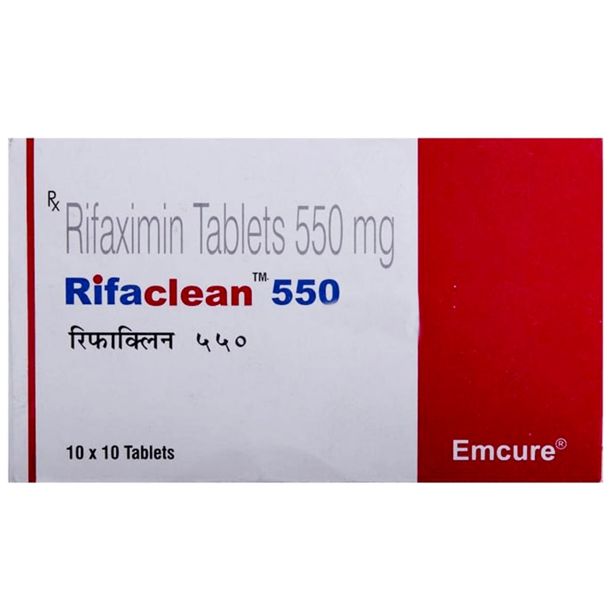 Rifaclean 550 Tablet 10's, Pack of 10 TABLETS Rifaclean 550 Tablet 10's, Pack of 10 TABLETS