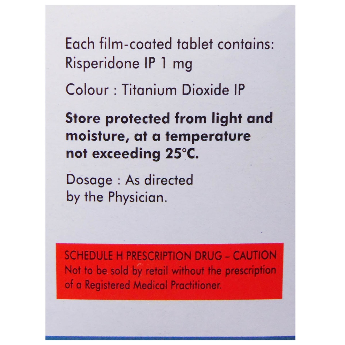 Rispond 1 Tablet 10's, Pack of 10 TabletS Rispond 1 Tablet 10's, Pack of 10 TabletS