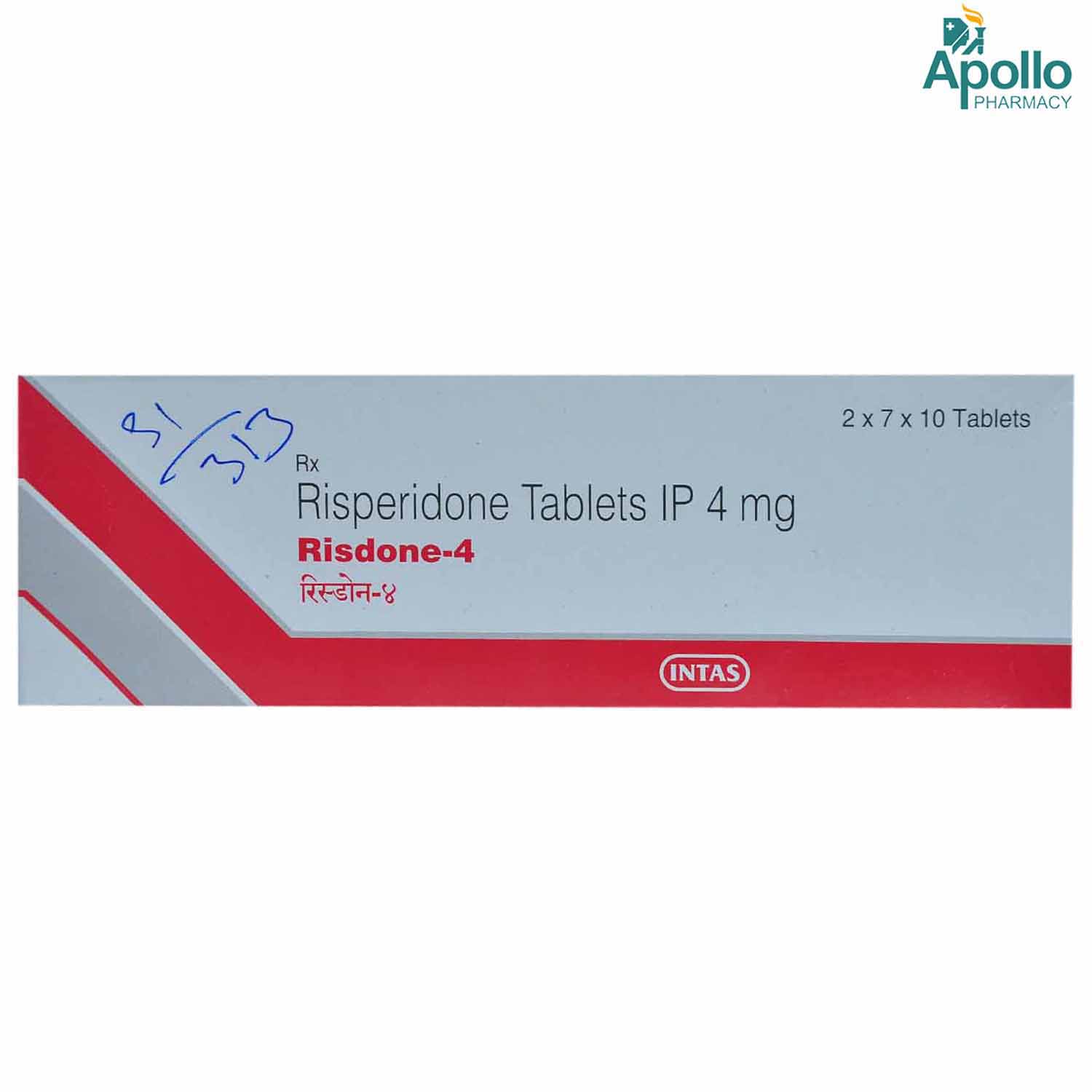 Risdone 4 Tablet 10's, Pack of 10 TABLETS Risdone 4 Tablet 10's, Pack of 10 TABLETS