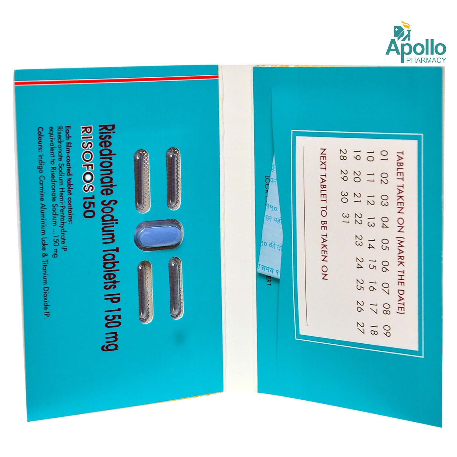 RISOFOS 150MG TABLET, Pack of 1 TABLET RISOFOS 150MG TABLET, Pack of 1 TABLET