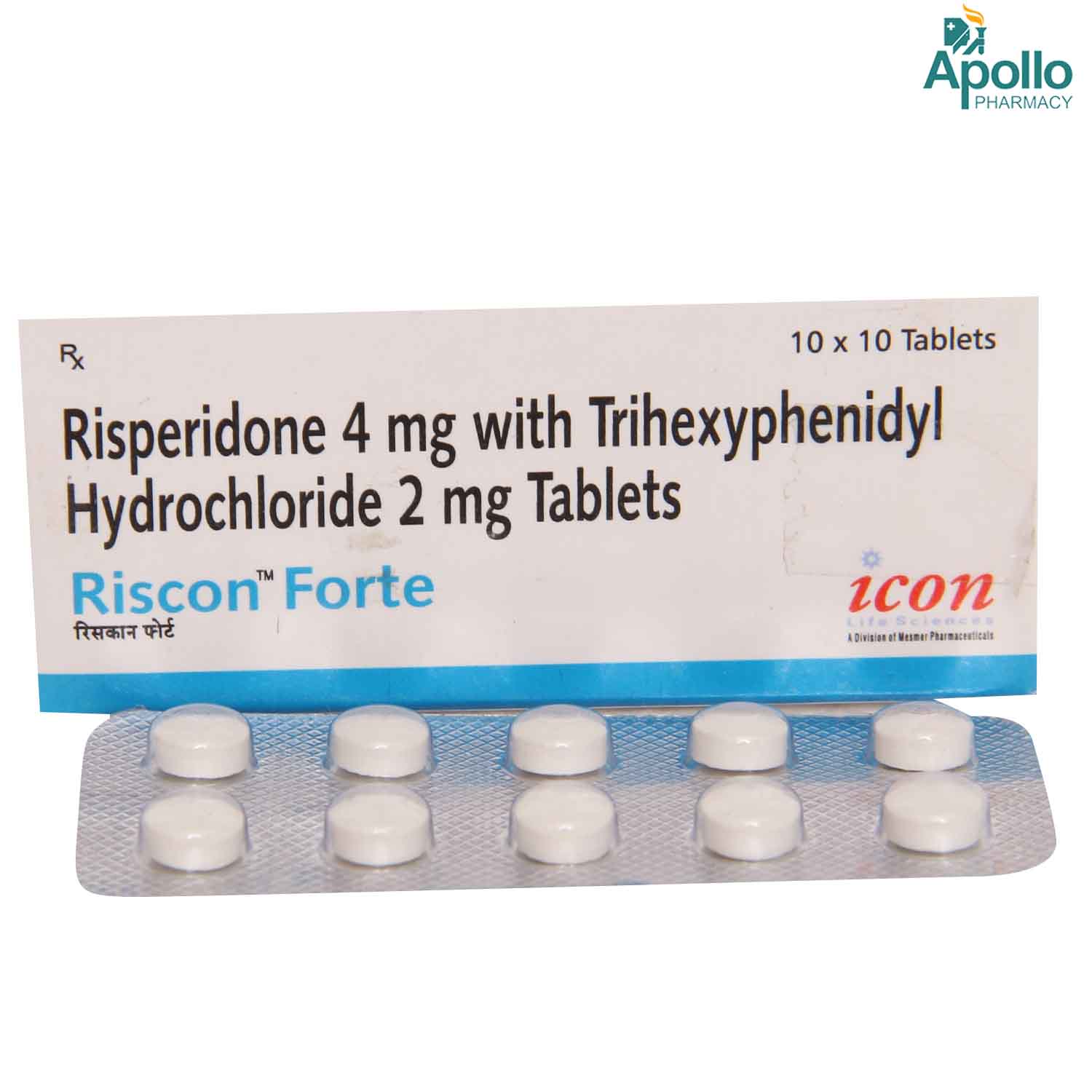 Riscon Forte Tablet 10's, Pack of 10 TABLETS Riscon Forte Tablet 10's, Pack of 10 TABLETS