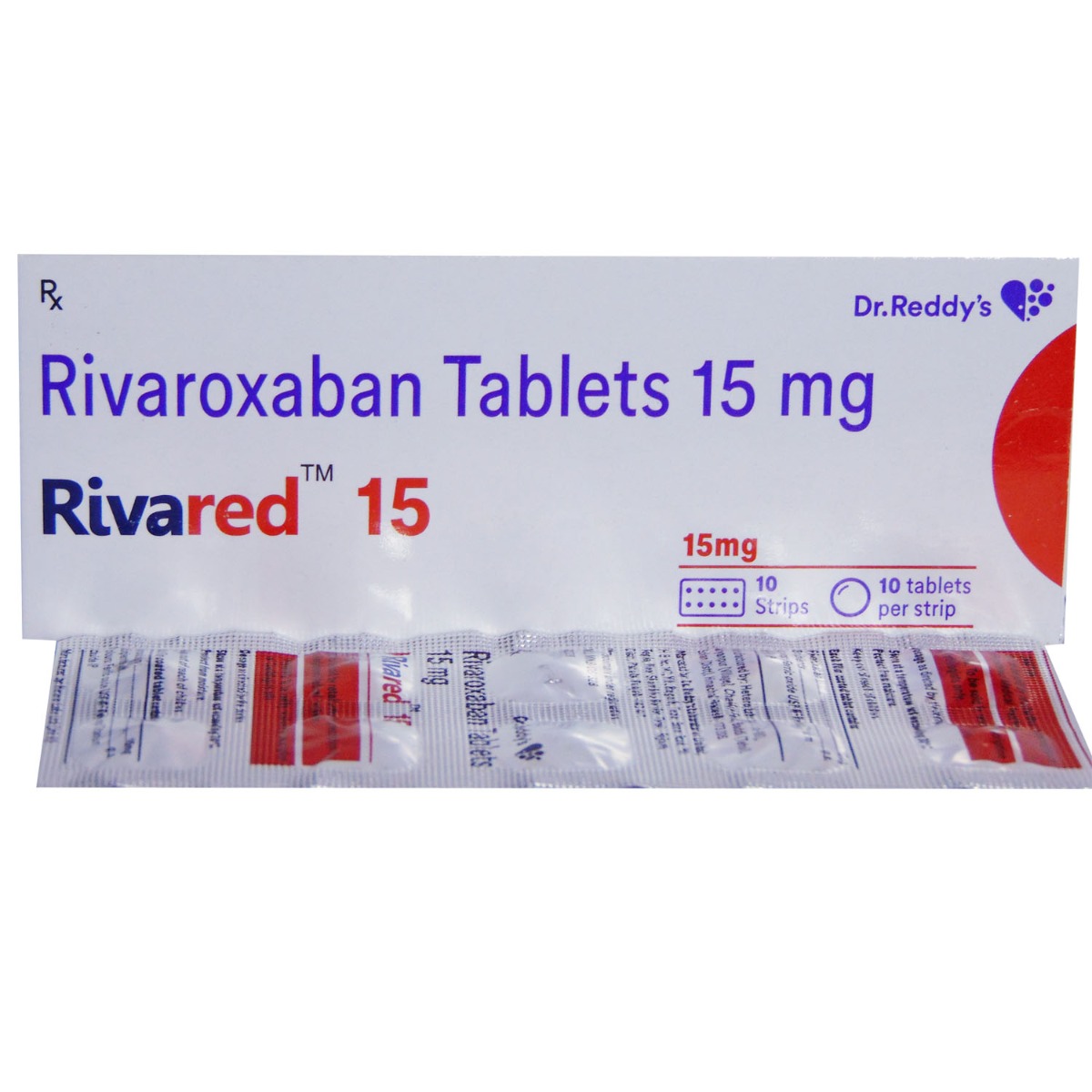 Rivared 15 Tablet 10's, Pack of 10 TabletS Rivared 15 Tablet 10's, Pack of 10 TabletS
