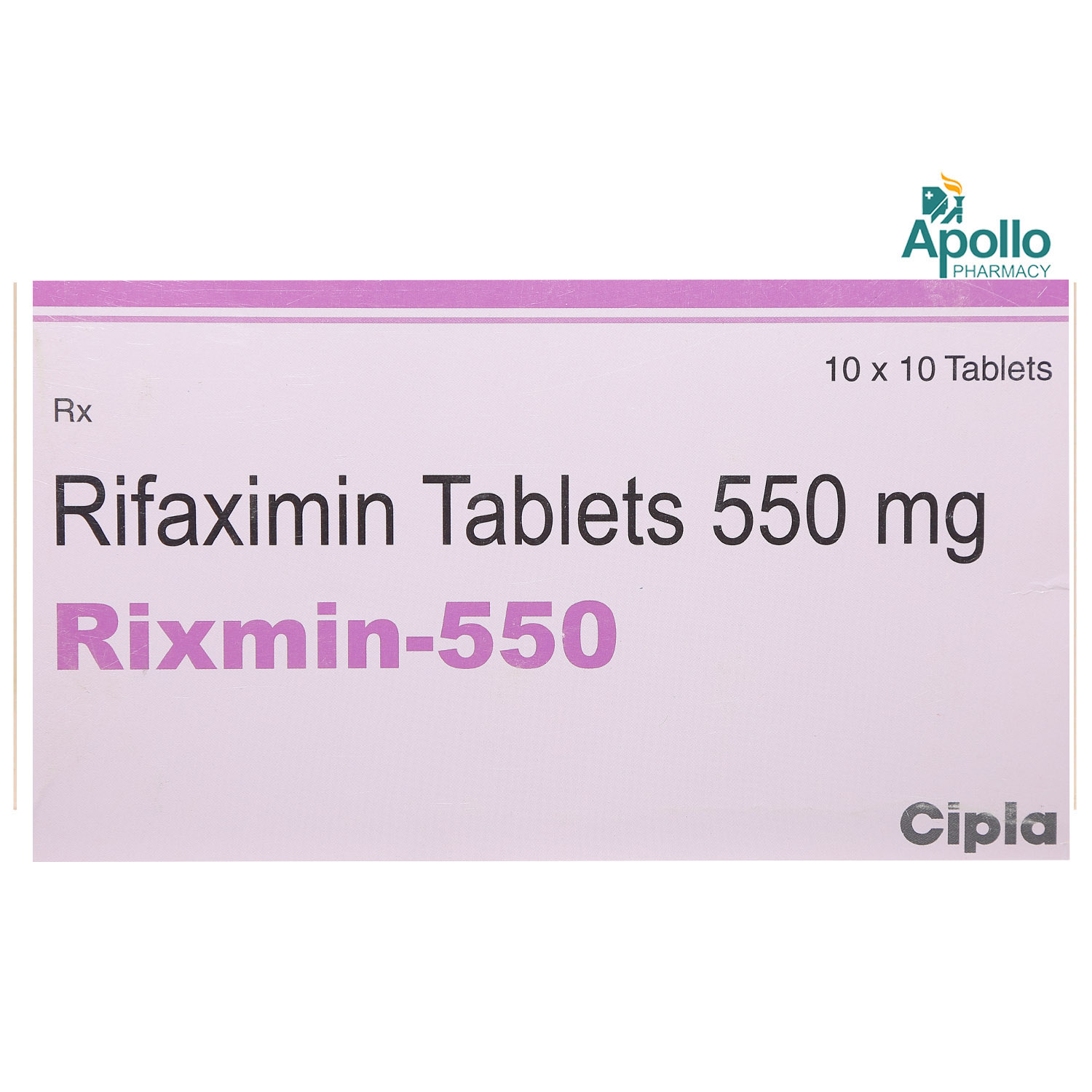Rixmin-550 Tablet 10's, Pack of 10 TABLETS Rixmin-550 Tablet 10's, Pack of 10 TABLETS