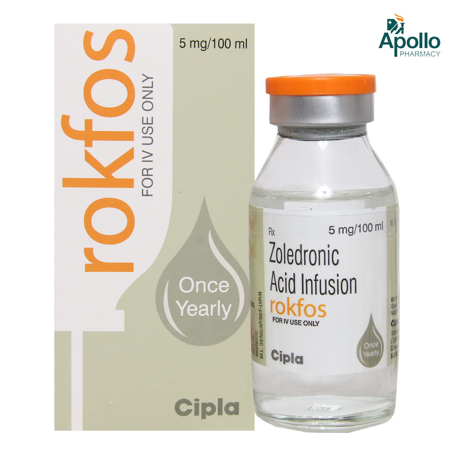 Rokfos Infusion 100 ml, Pack of 1 Infusion Rokfos Infusion 100 ml, Pack of 1 Infusion