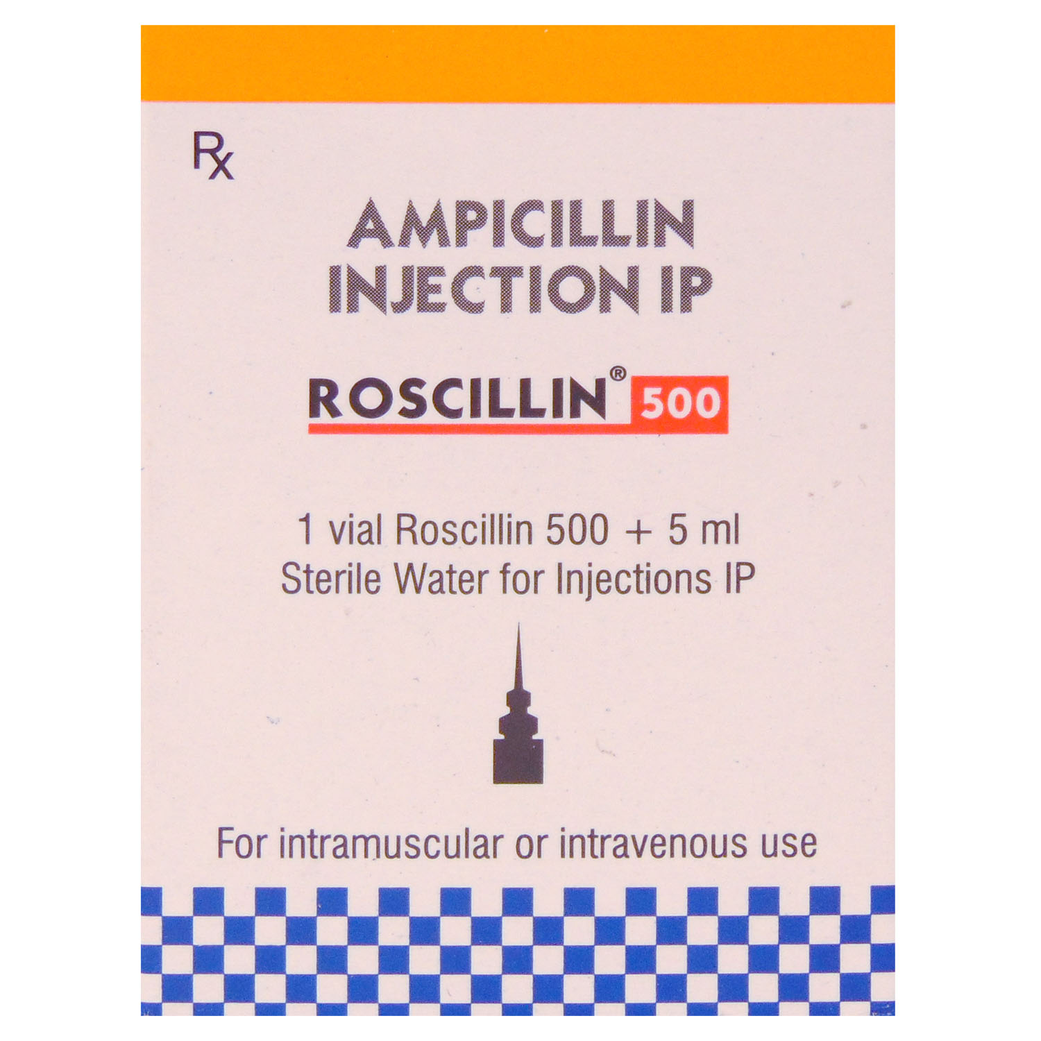 ROSCILLIN 500MG INJECTION, Pack of 1 INJECTION ROSCILLIN 500MG INJECTION, Pack of 1 INJECTION