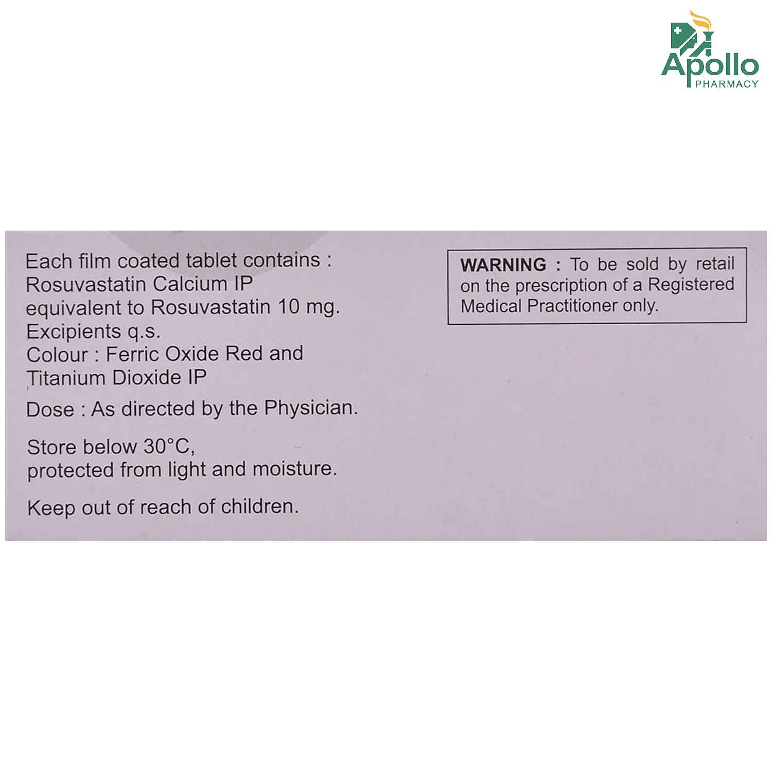 Rosukaa 10 Tablet 10's, Pack of 10 TABLETS Rosukaa 10 Tablet 10's, Pack of 10 TABLETS